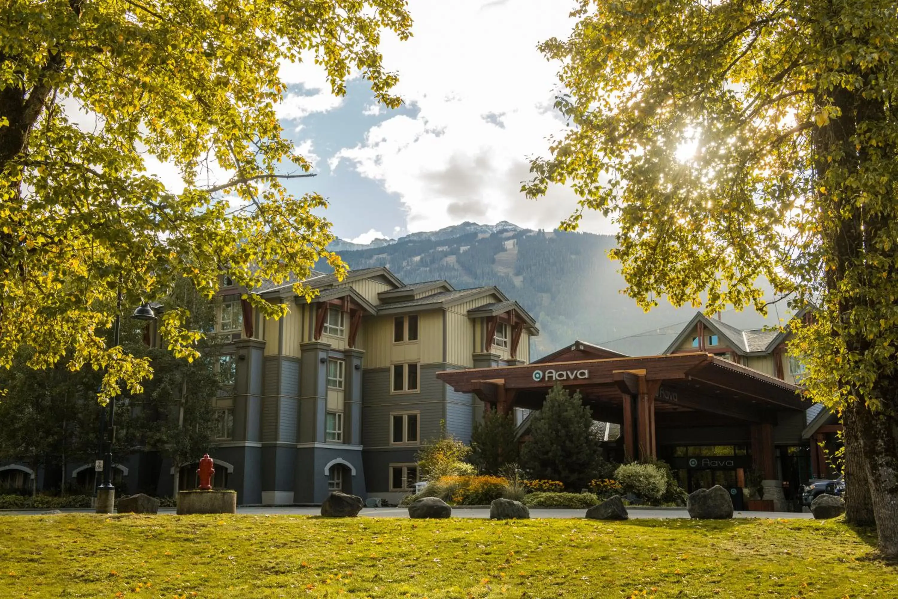 Facade/entrance, Property Building in Aava Whistler Hotel