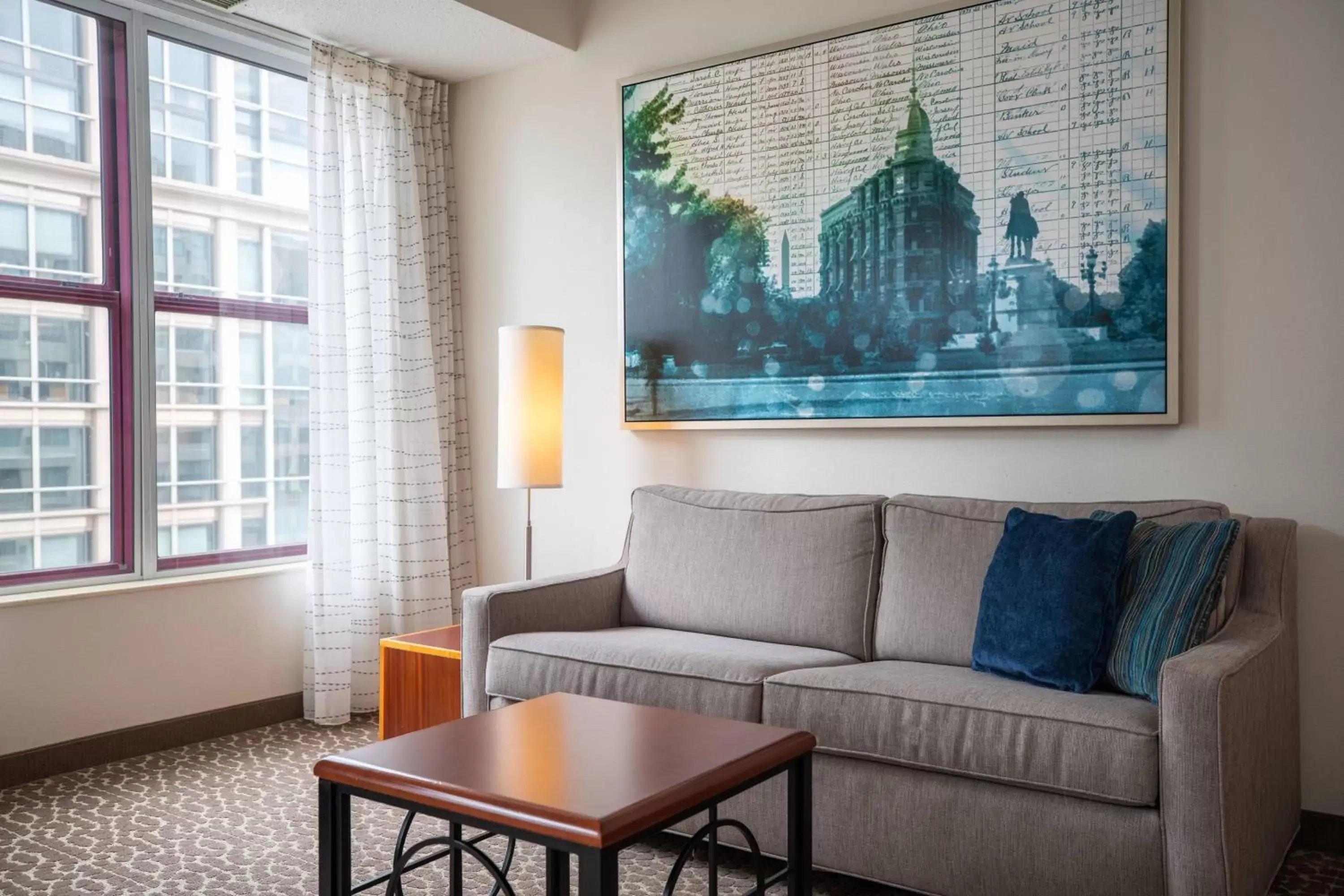 Living room, Seating Area in Residence Inn Washington, DC/ Downtown