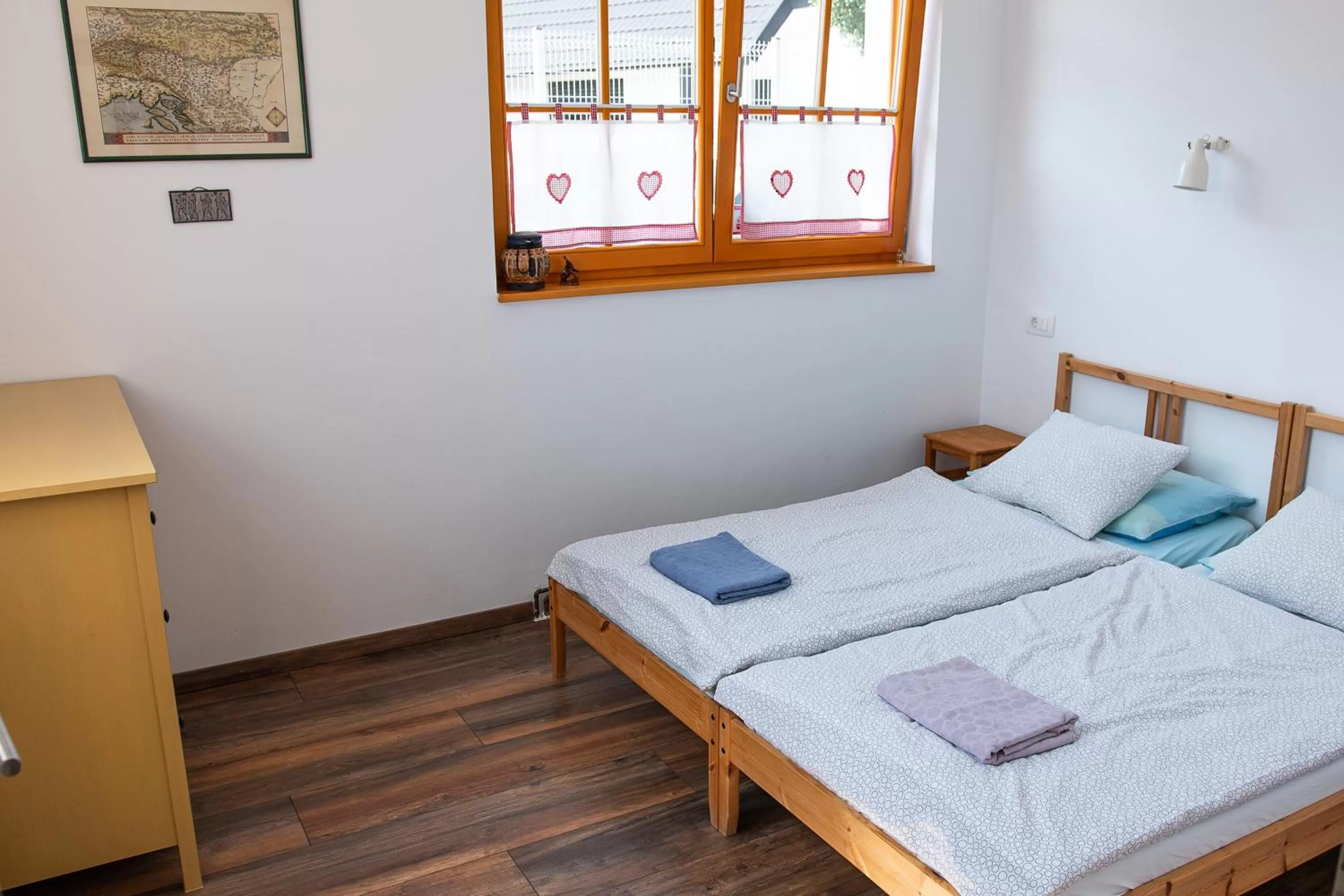 Bed in BikeSki family hotel, b&b, apartaments, rooms