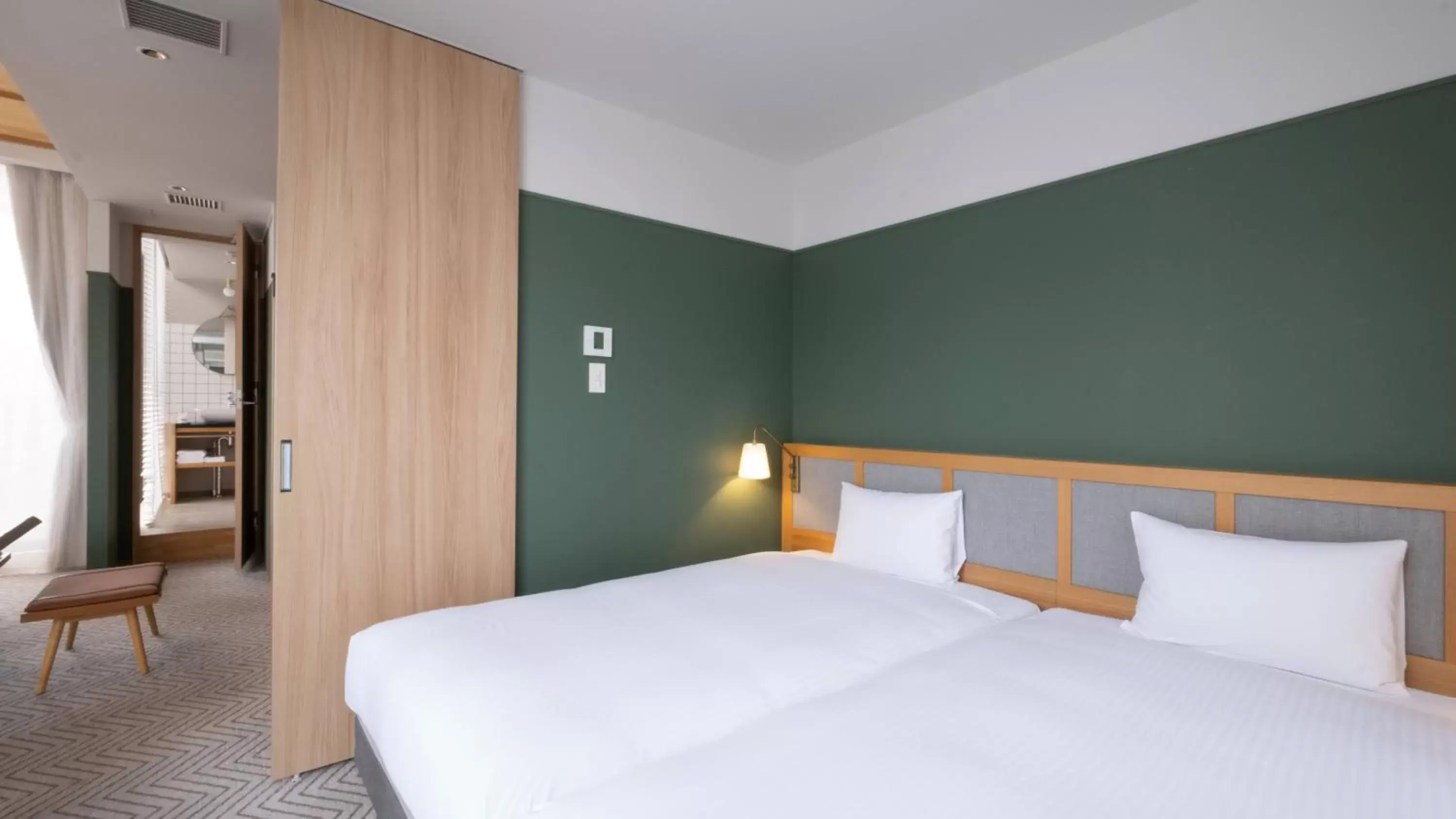 Bedroom, Bed in RAKURO Kyoto by THE SHARE HOTELS Bedroom, Bed in RAKURO Kyoto by THE SHARE HOTELS