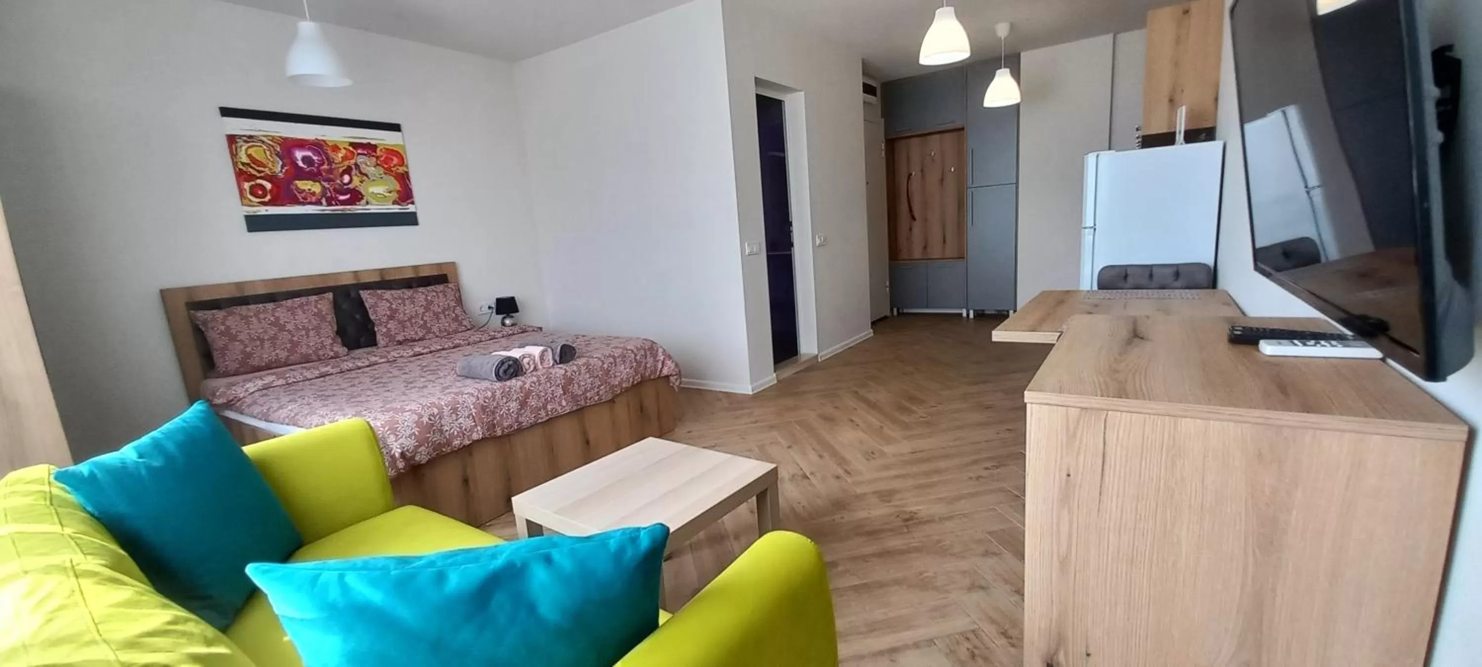Seating Area in WOW Apartments