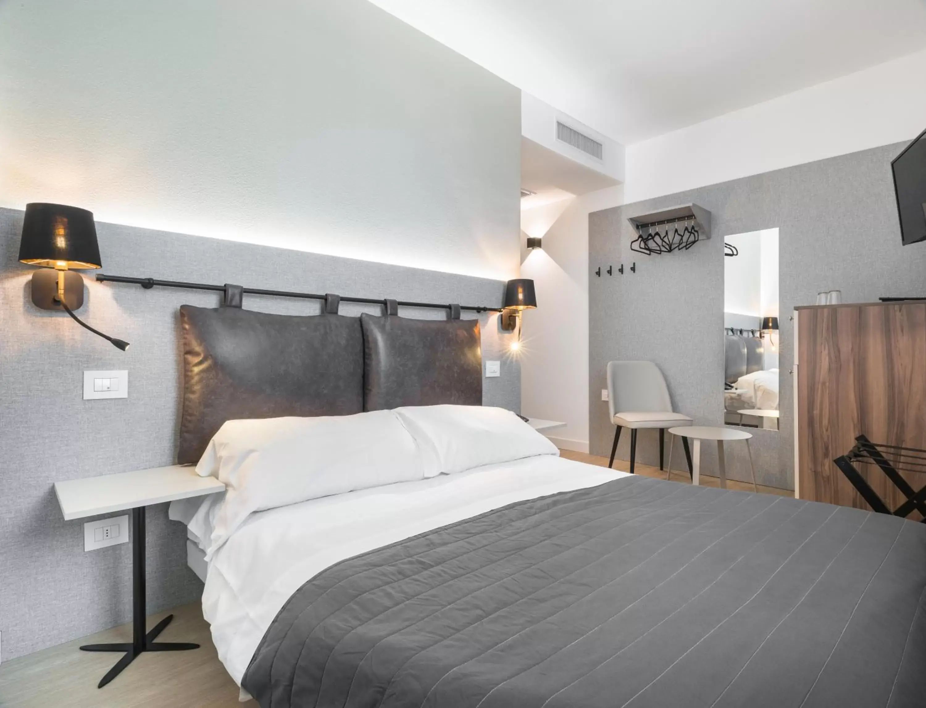 Bedroom, Bed in Rivalta Life Style Hotel Bedroom, Bed in Rivalta Life Style Hotel