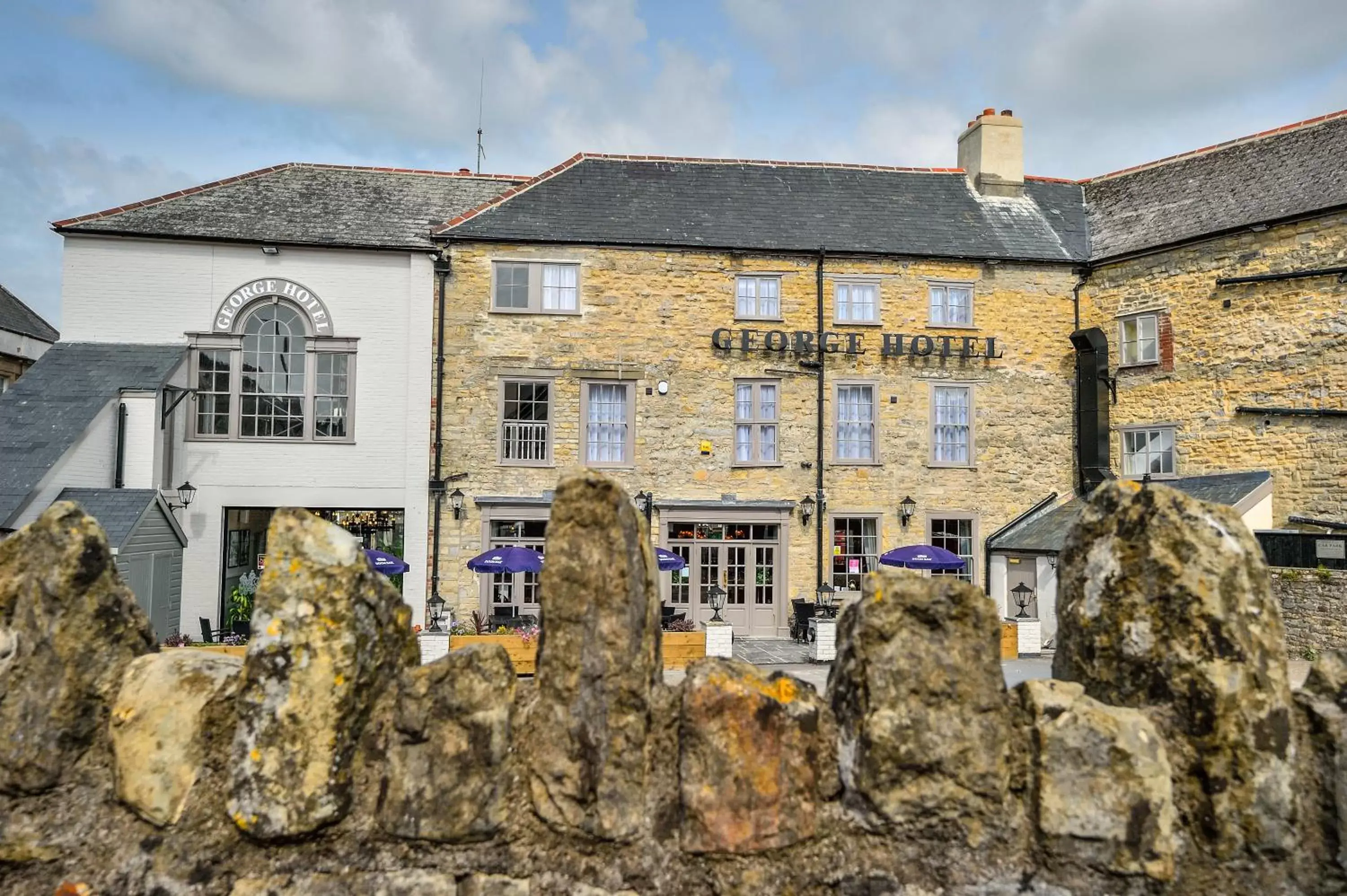 Property Building in The George Hotel