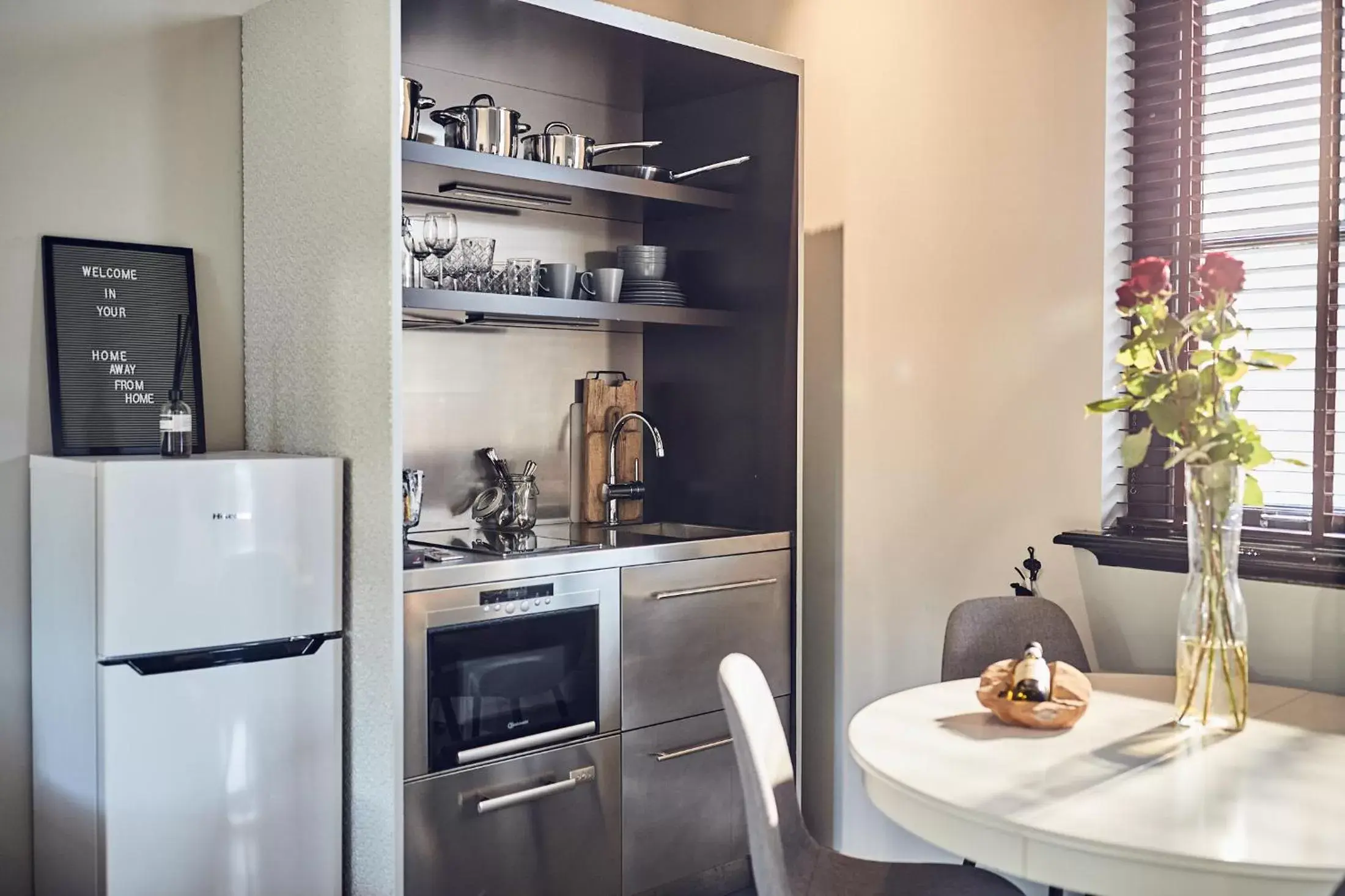 Kitchen/Kitchenette in HUISJES AAN DE AMSTEL - Your home away from home