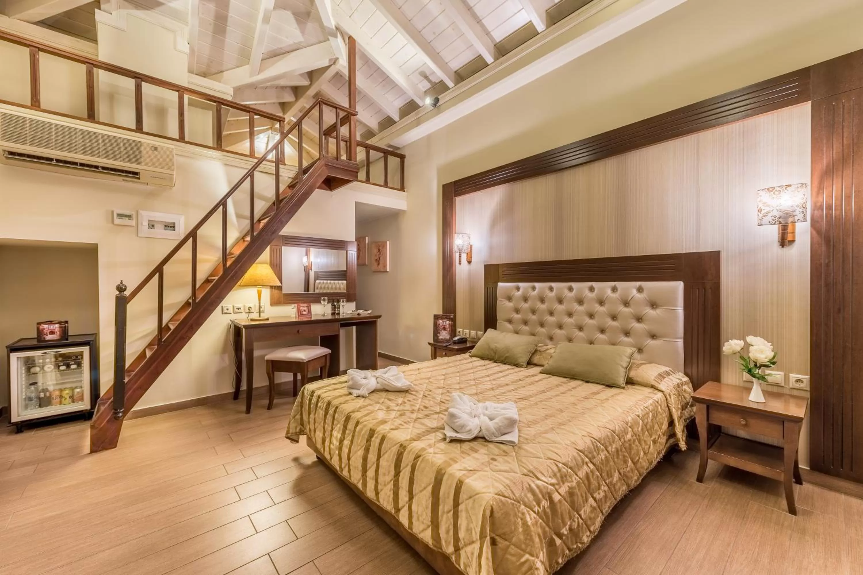 Photo of the whole room, Bed in Theofilos Paradise Boutique Hotel