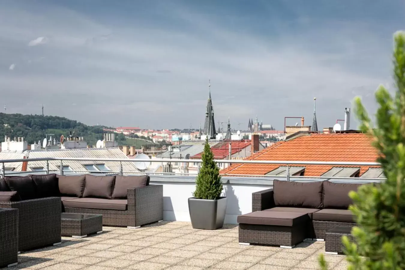 Balcony/Terrace in Novotel Praha Wenceslas Square