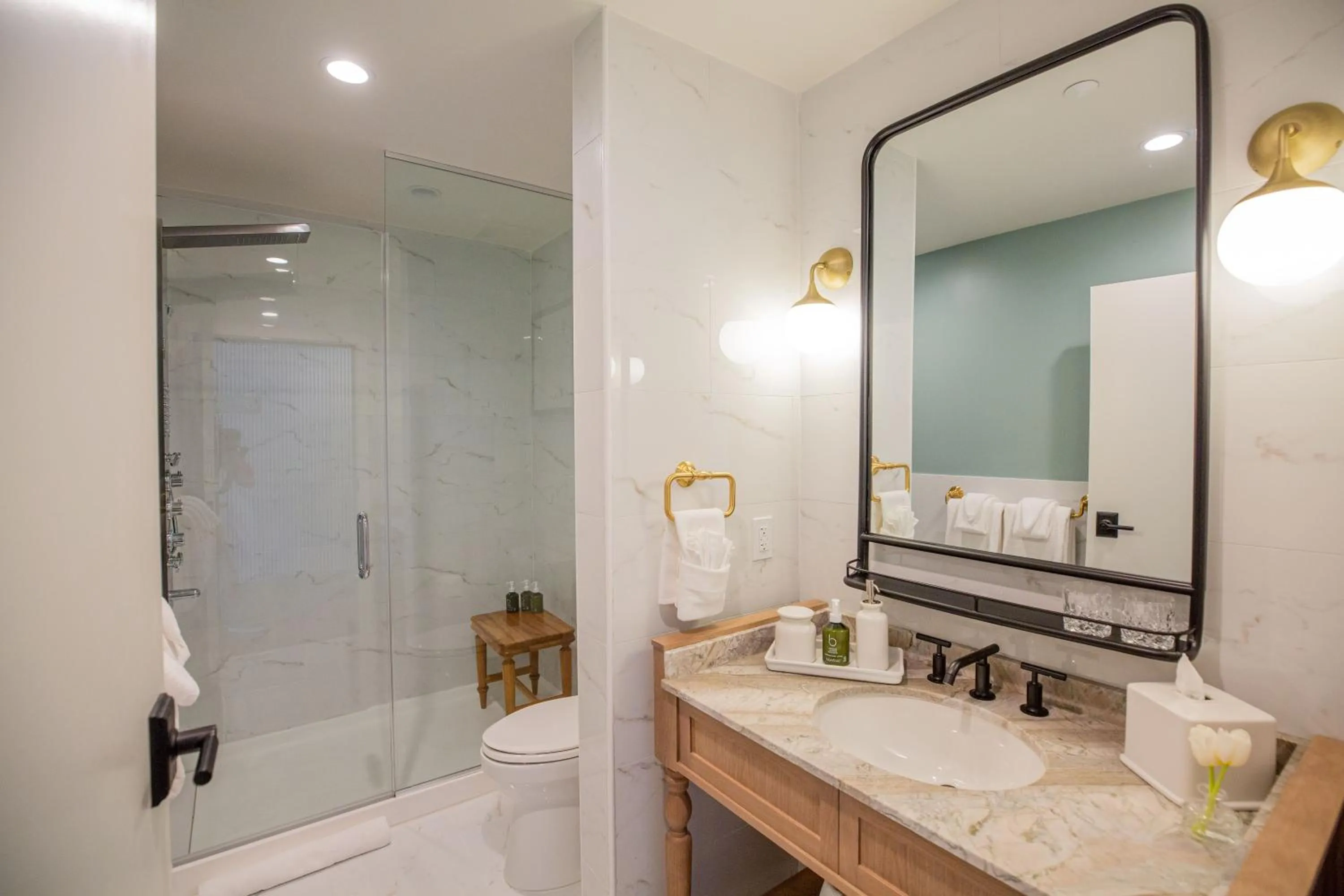 Shower in The Palmetto Hotel, Charleston