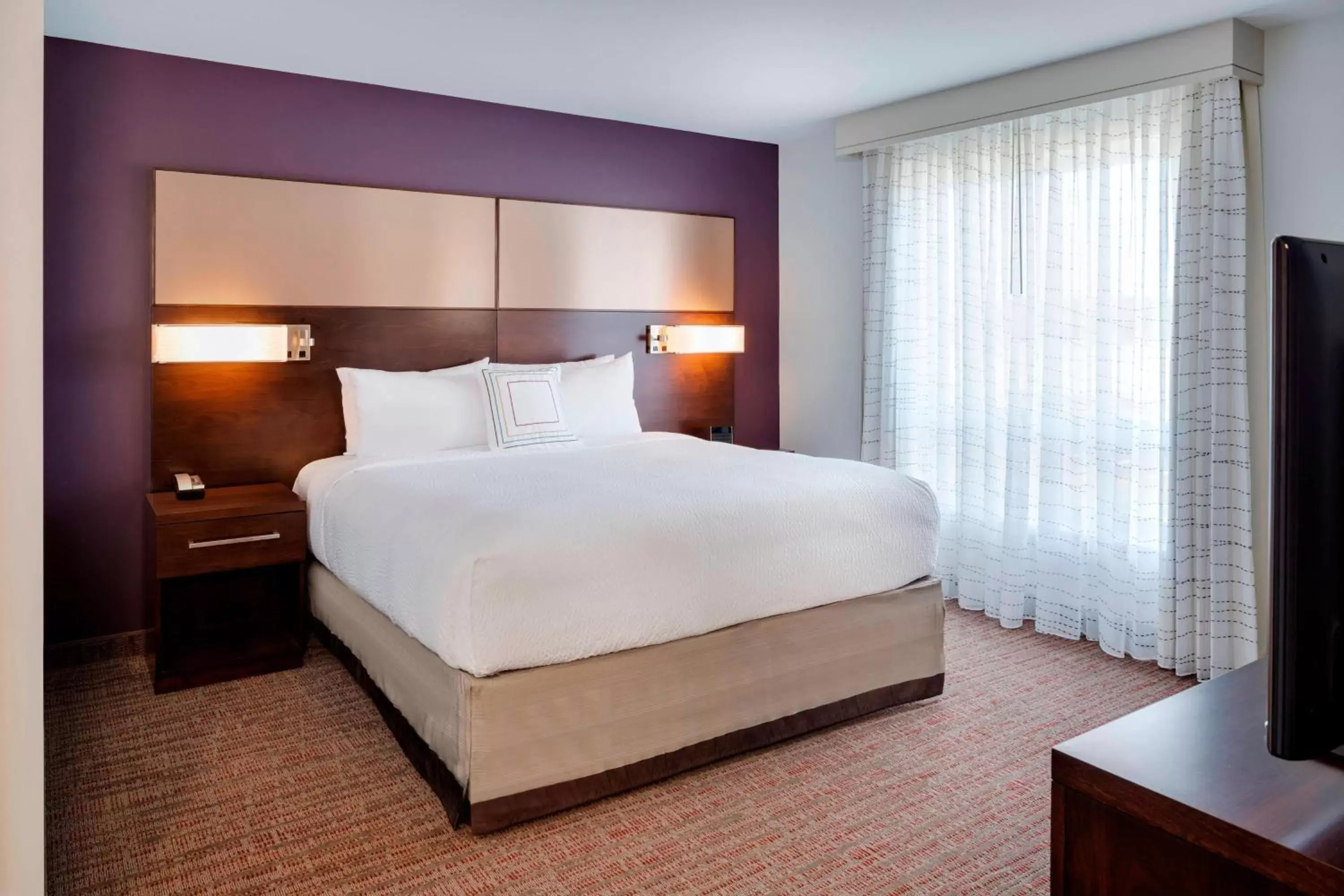 Bedroom, Bed in Residence Inn by Marriott Bangor
