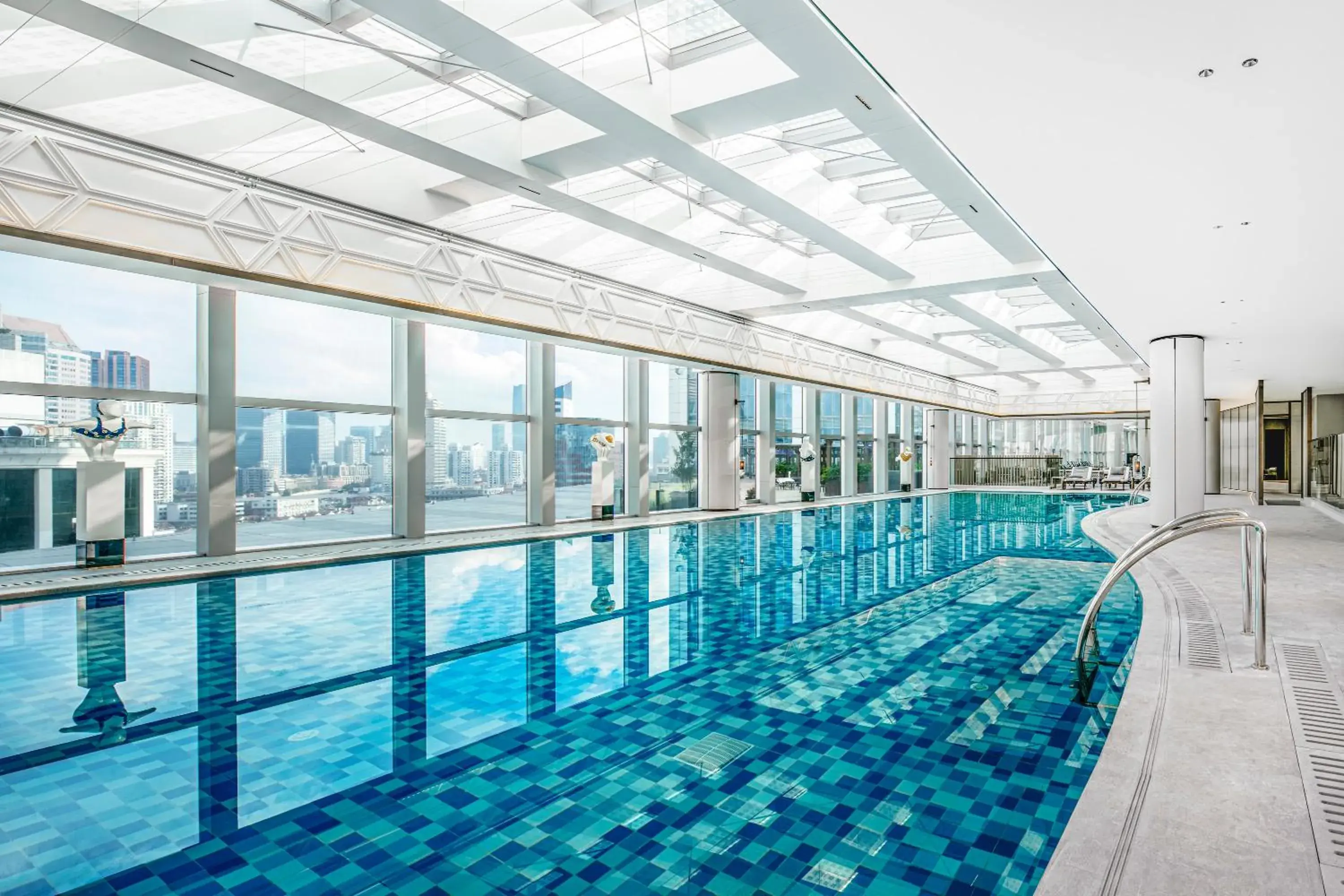 Swimming Pool in Conrad By Hilton Shanghai