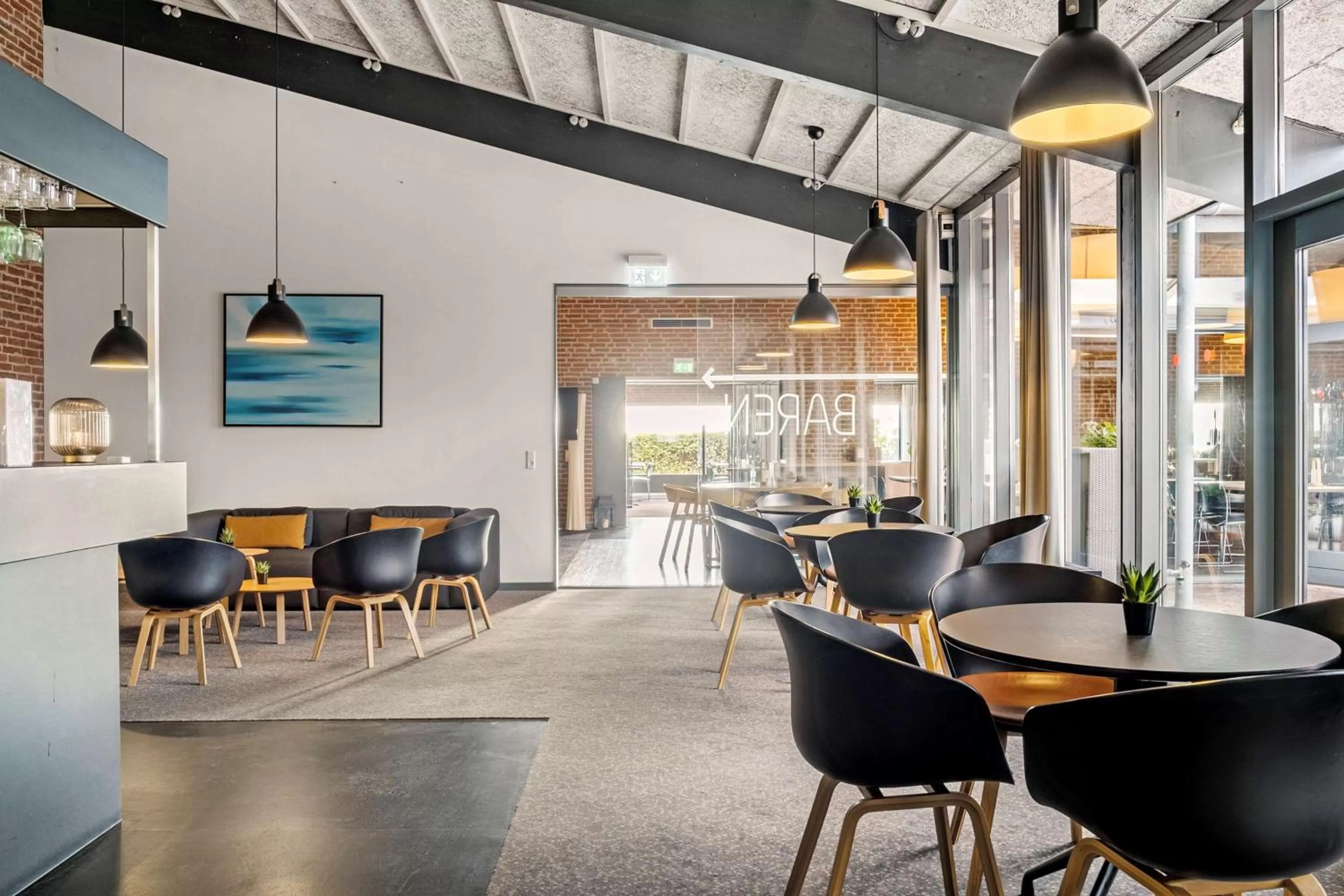 Lounge or bar in Hotel Sonderborg Strand