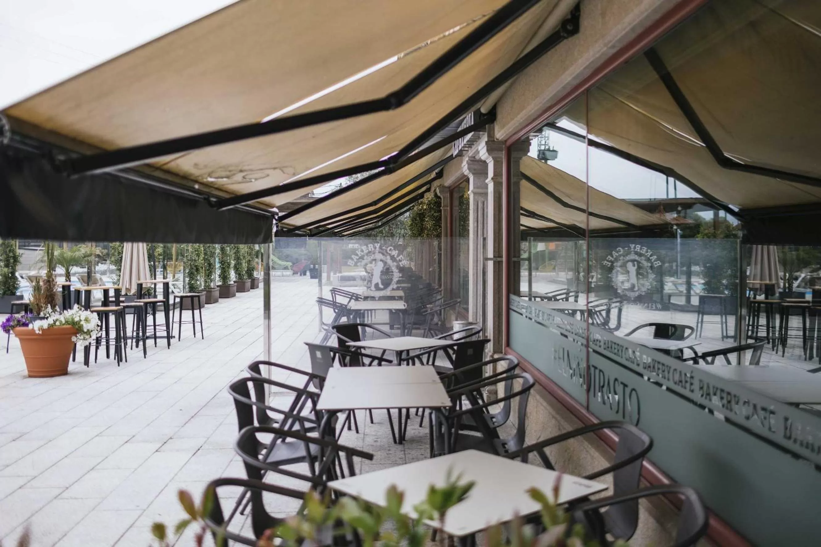 Balcony/Terrace in Hotel Alfonso I