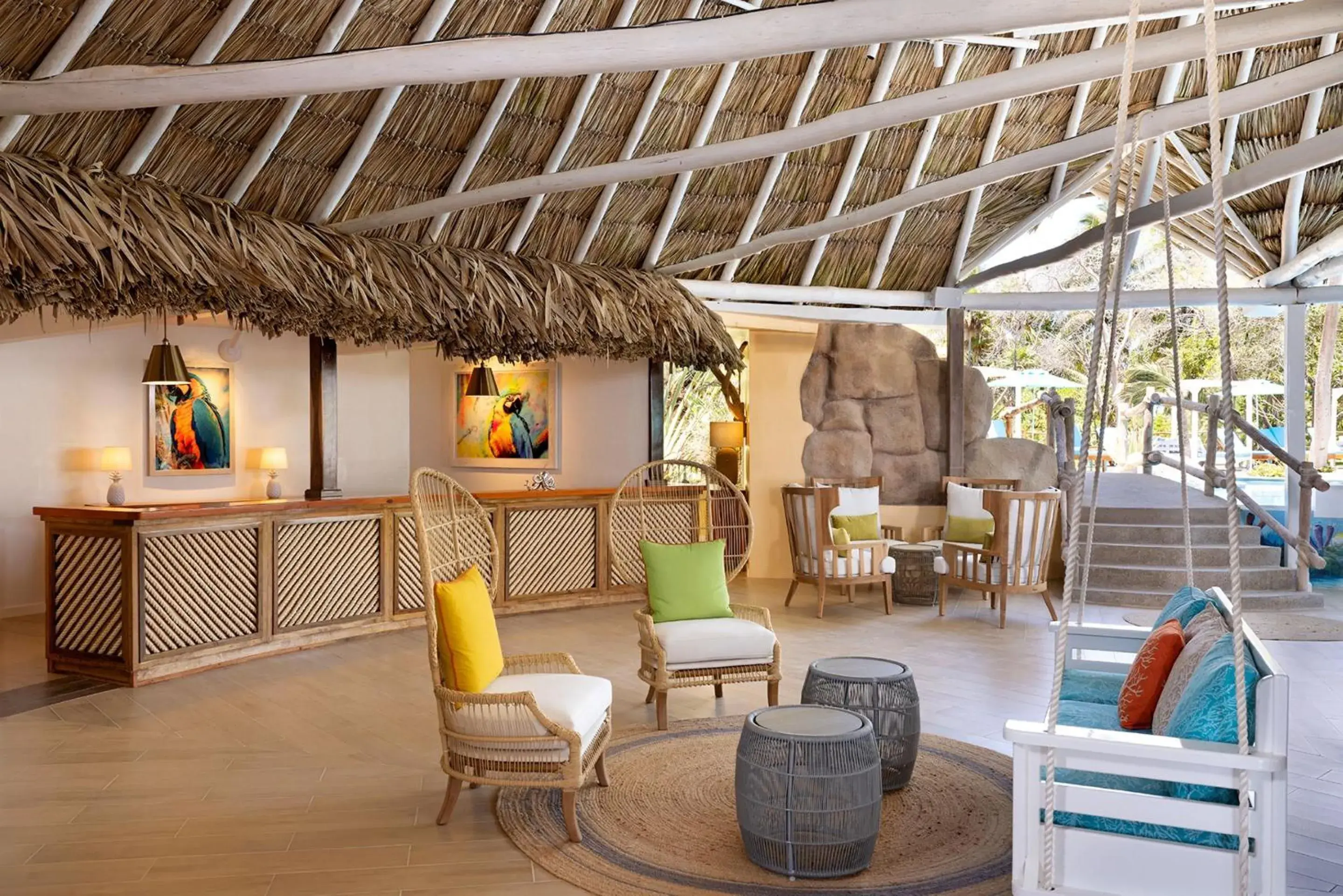 Lobby or reception in Margaritaville Beach Resort Ambergris Caye - Belize