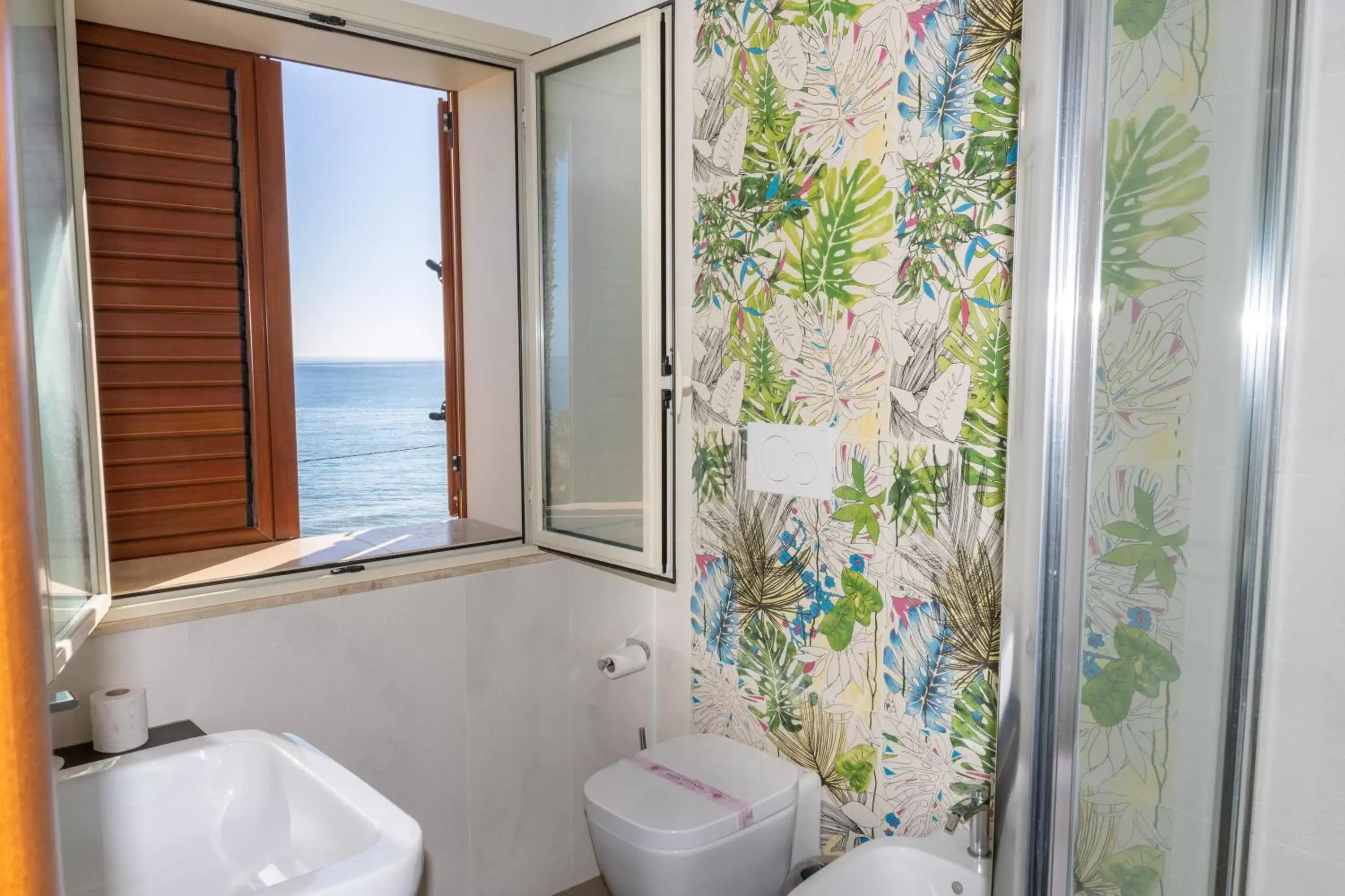 Bathroom in B&B La terrazza sul mare