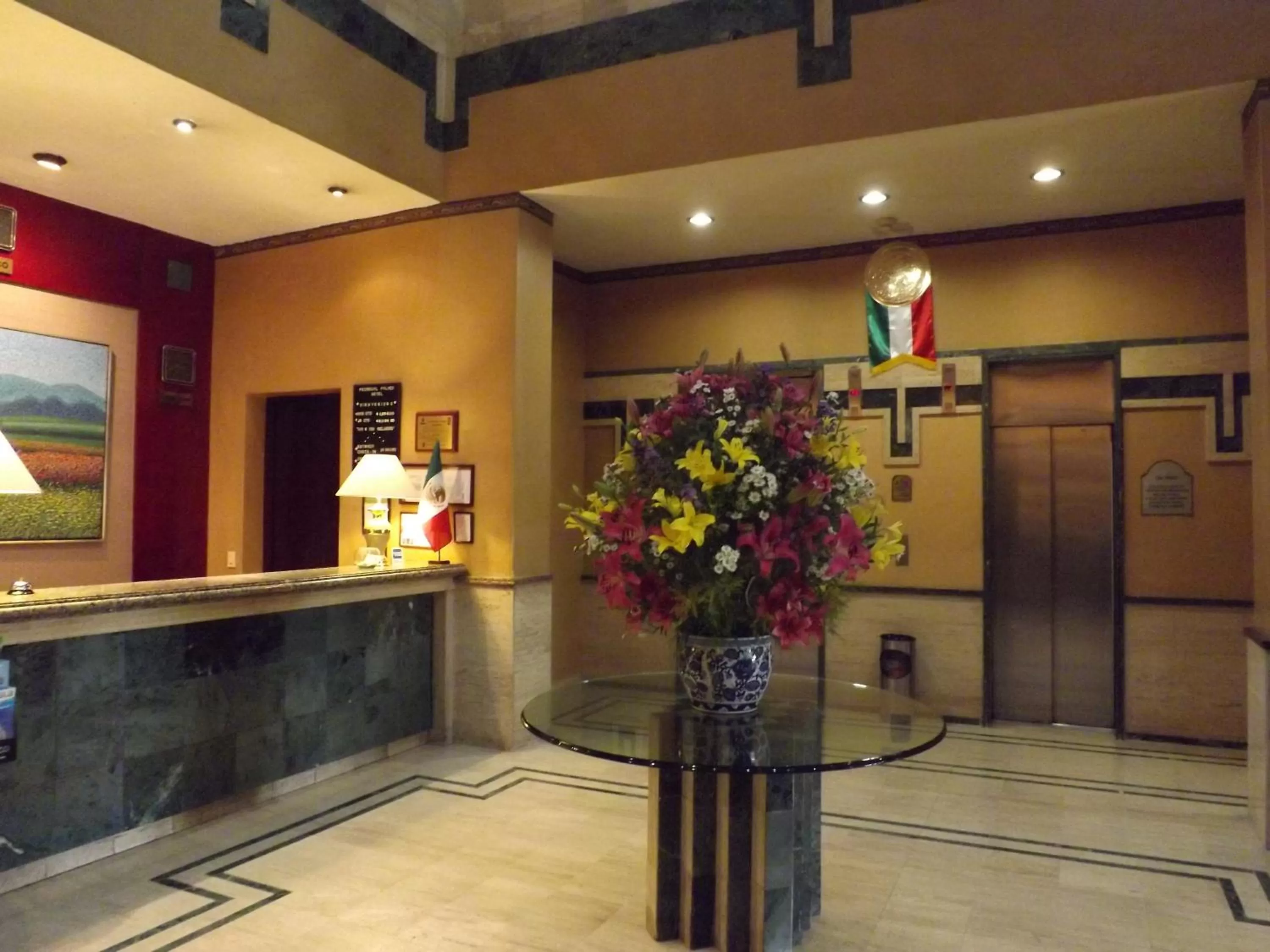Lobby or reception in Pedregal Palace