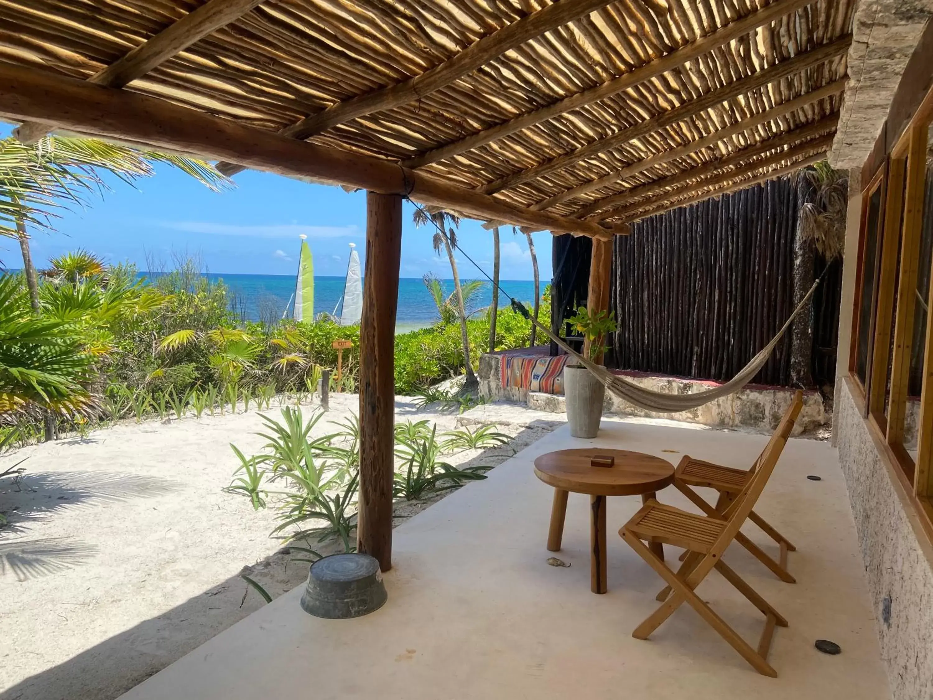 Balcony/Terrace in Hotel Poc Na Tulum