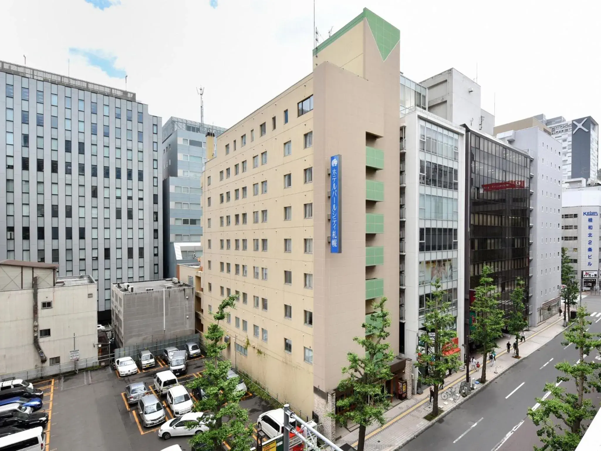 Property building in Hotel Pearl City Sapporo