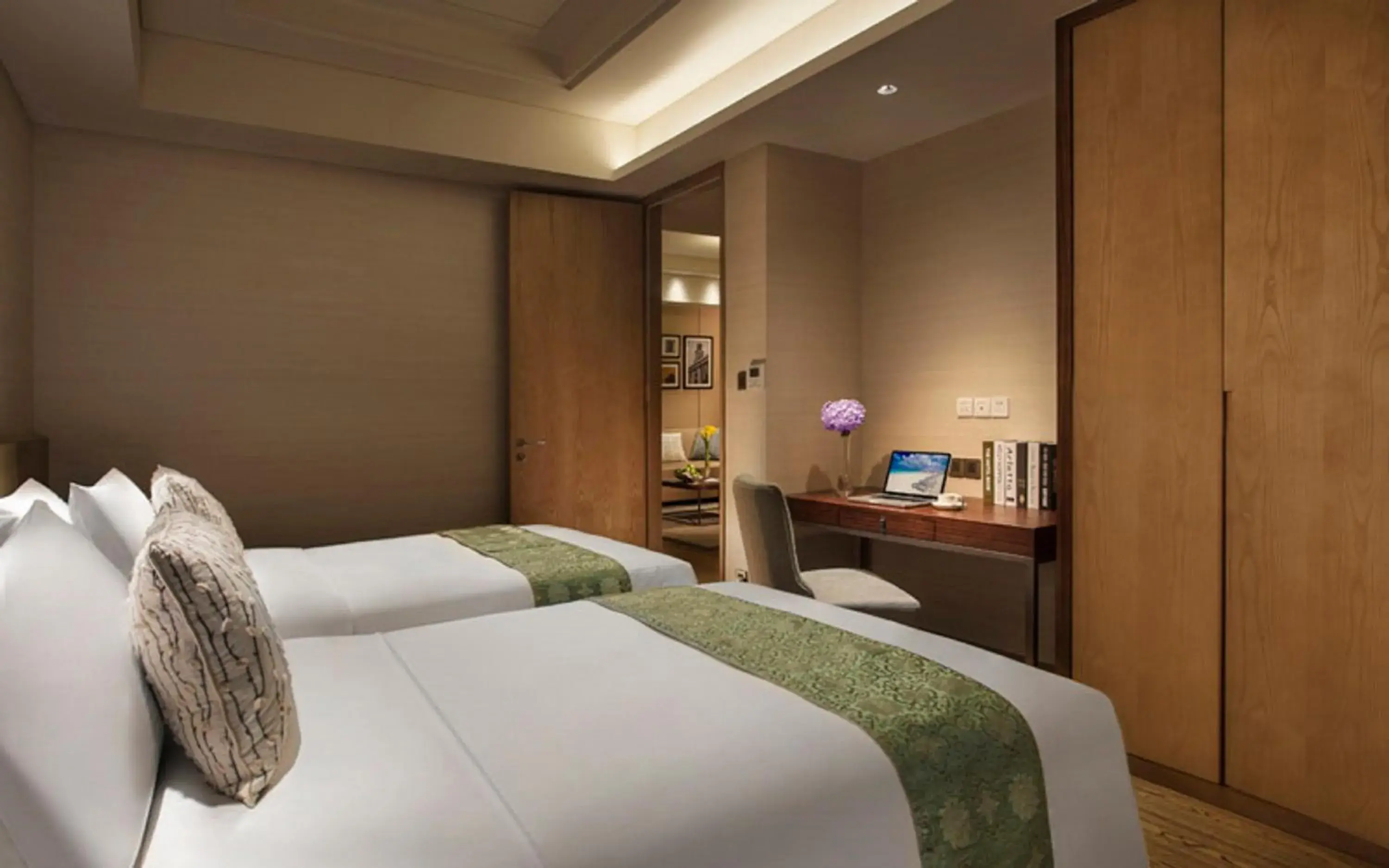 Bedroom, Bed in Somerset Wusheng Wuhan Bedroom, Bed in Somerset Wusheng Wuhan