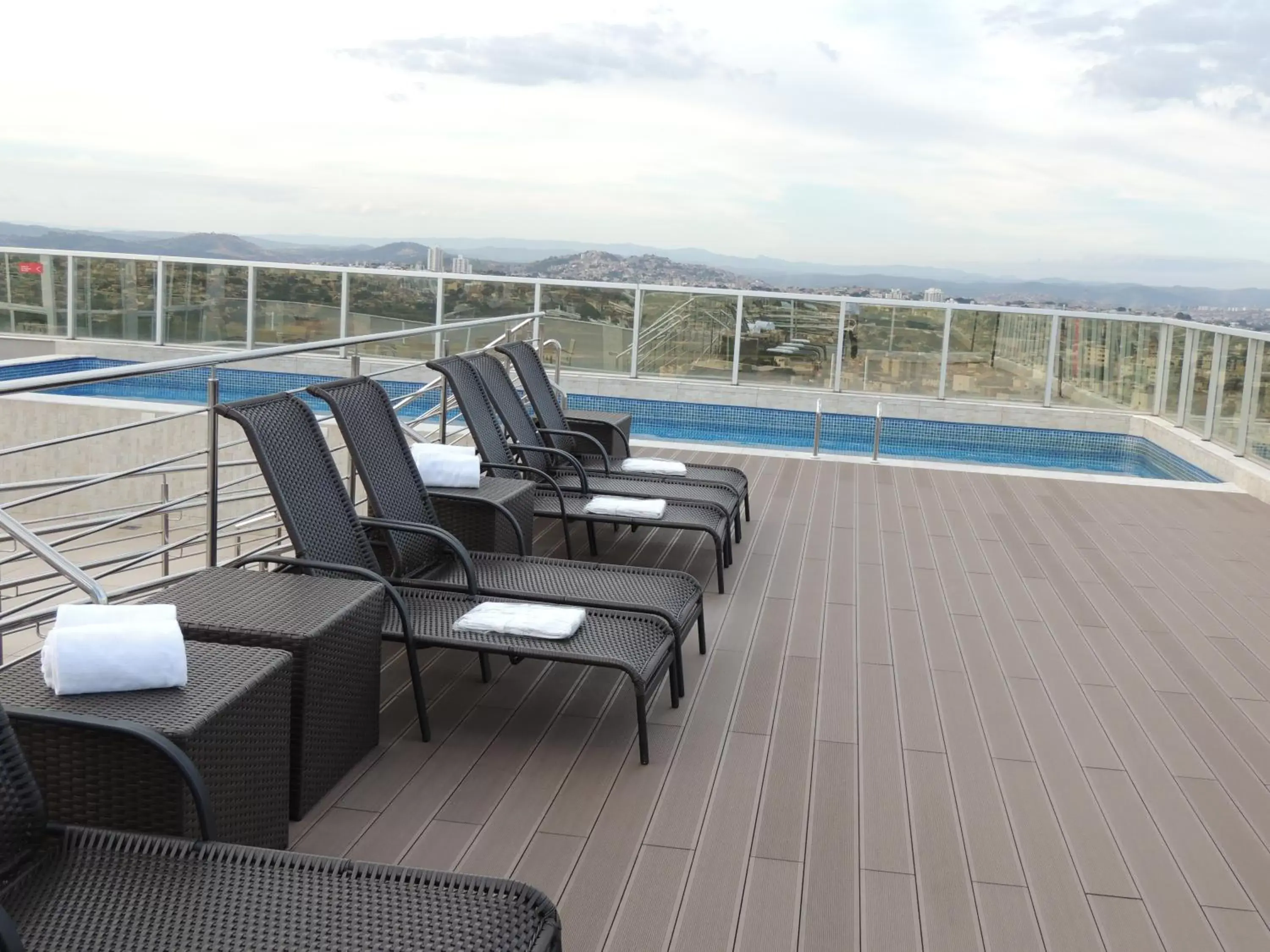 Pool view, Swimming Pool in Allia Gran Pampulha Suites