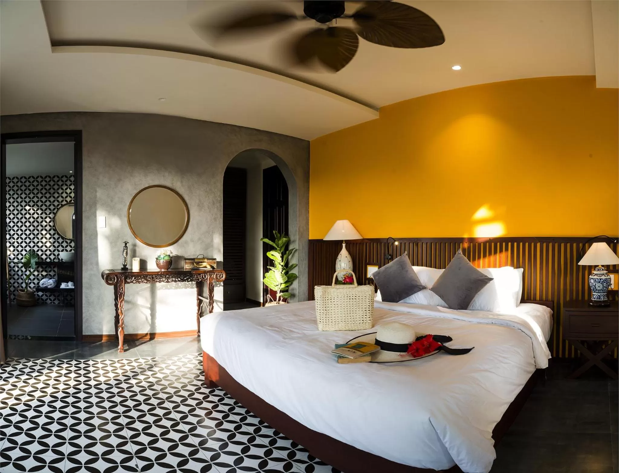 Bed in G Boutique Retreat Hoi An