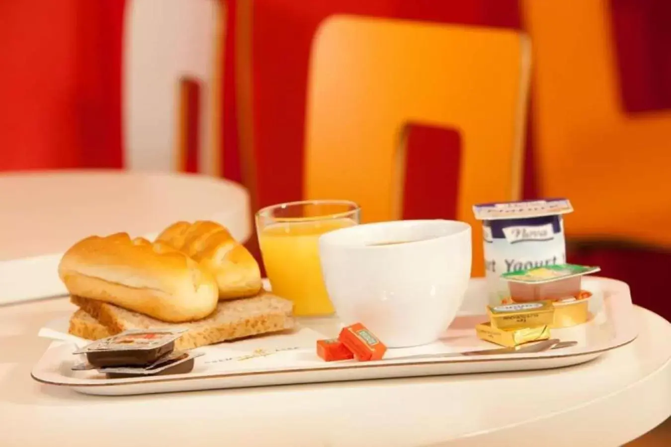 Continental breakfast in Premiere Classe Tours Sud - Joue Les Tours