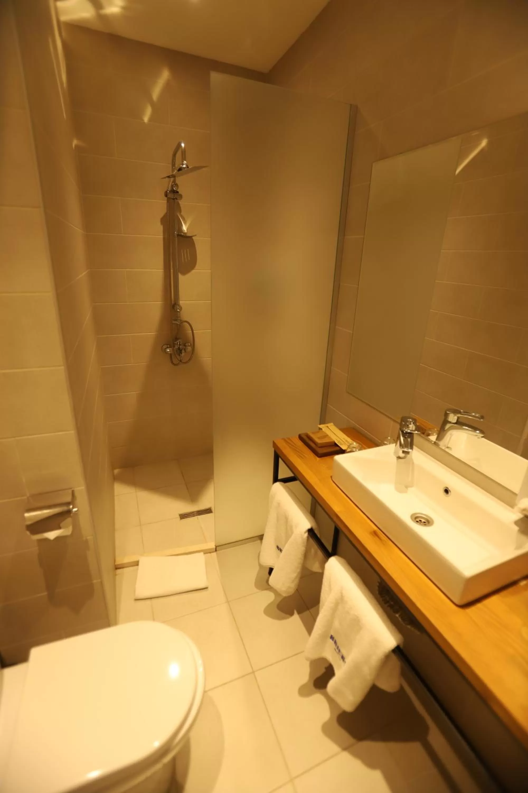 Bathroom in Bricks Hotel