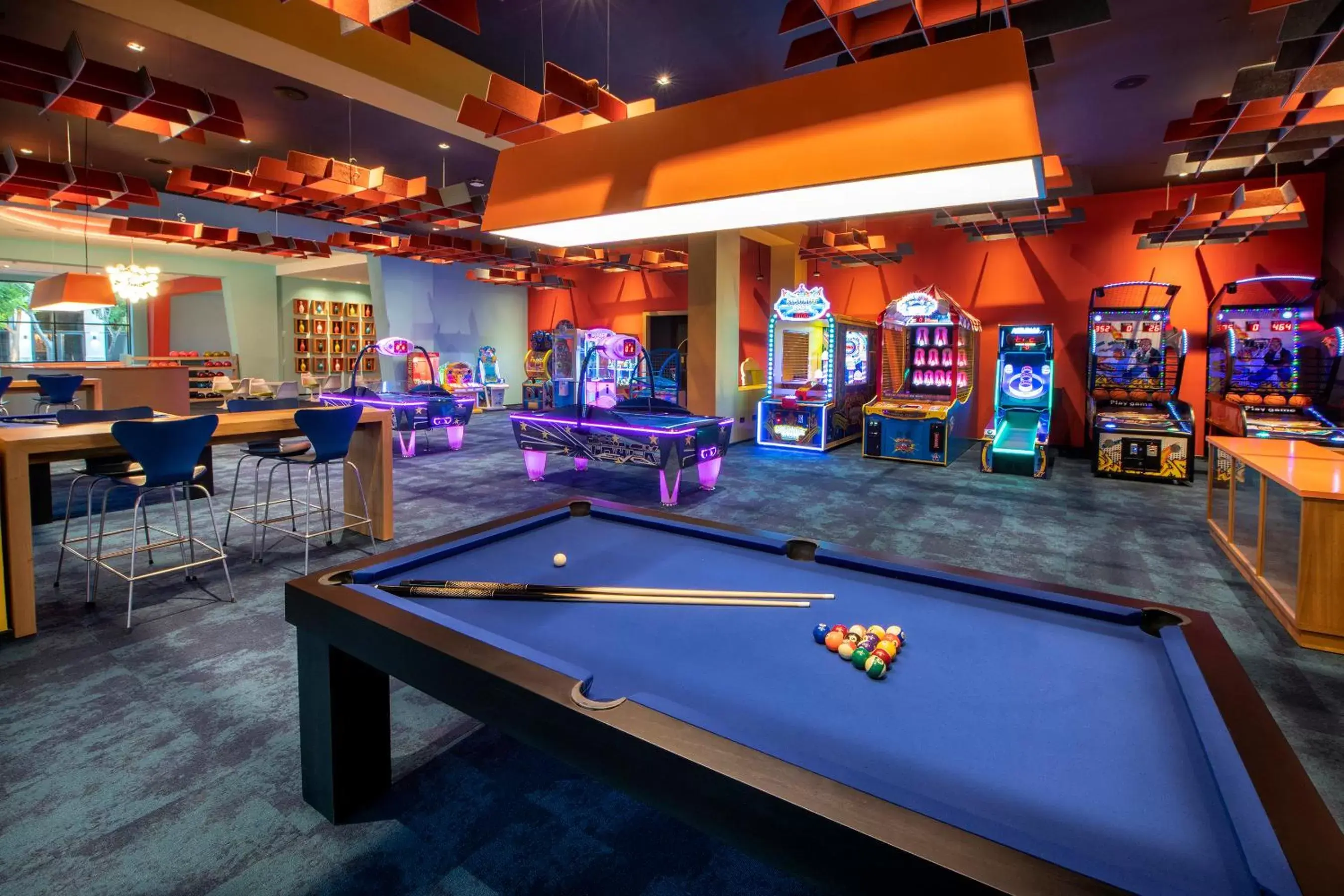 Game Room, Billiards in Adults Only Club at Lopesan Costa Bávaro Resort