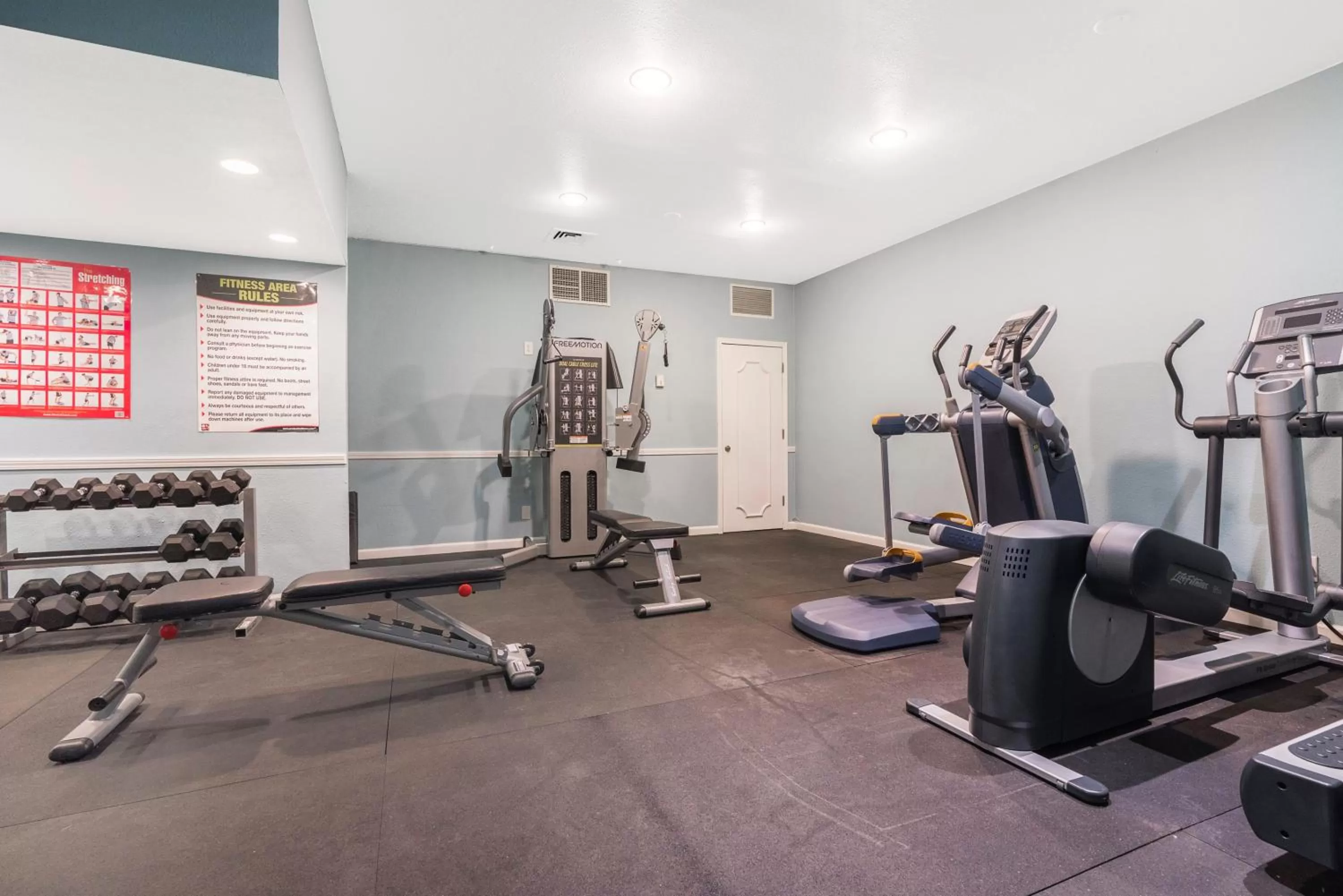 Fitness centre/facilities in Chase Suite El Paso