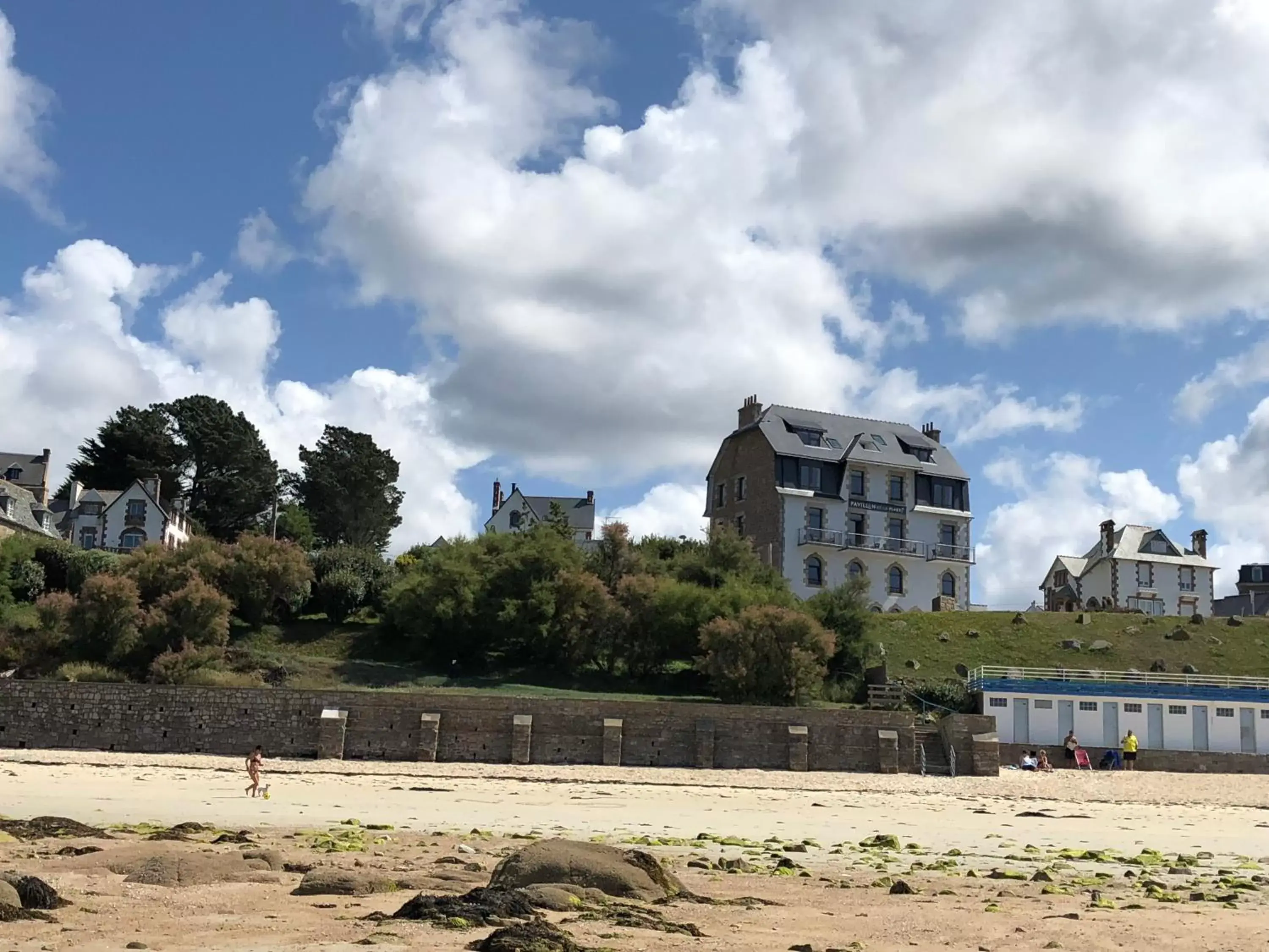 Pavillon de la plage