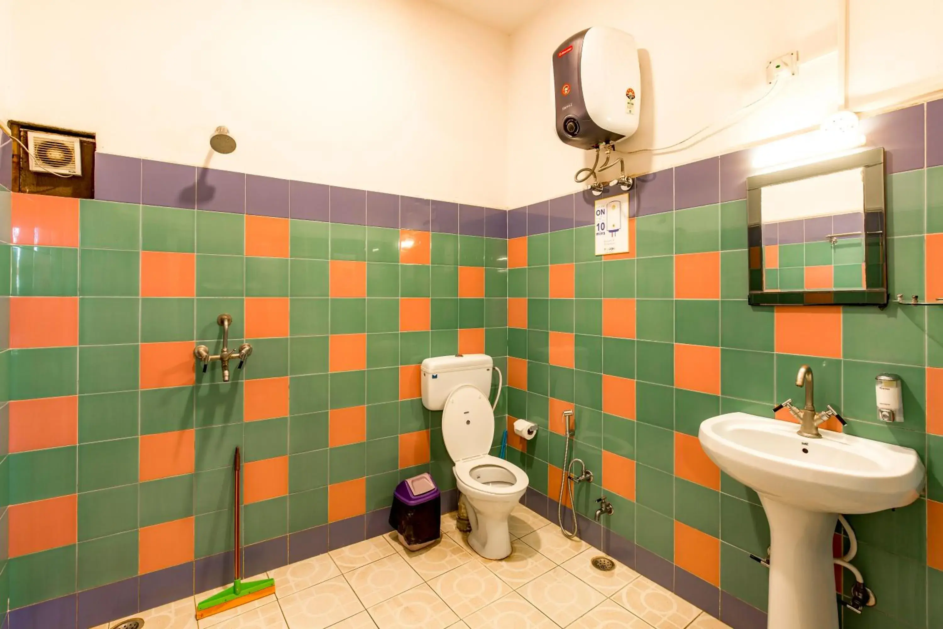 Bathroom in goSTOPS Udaipur - Rooms & Dorms