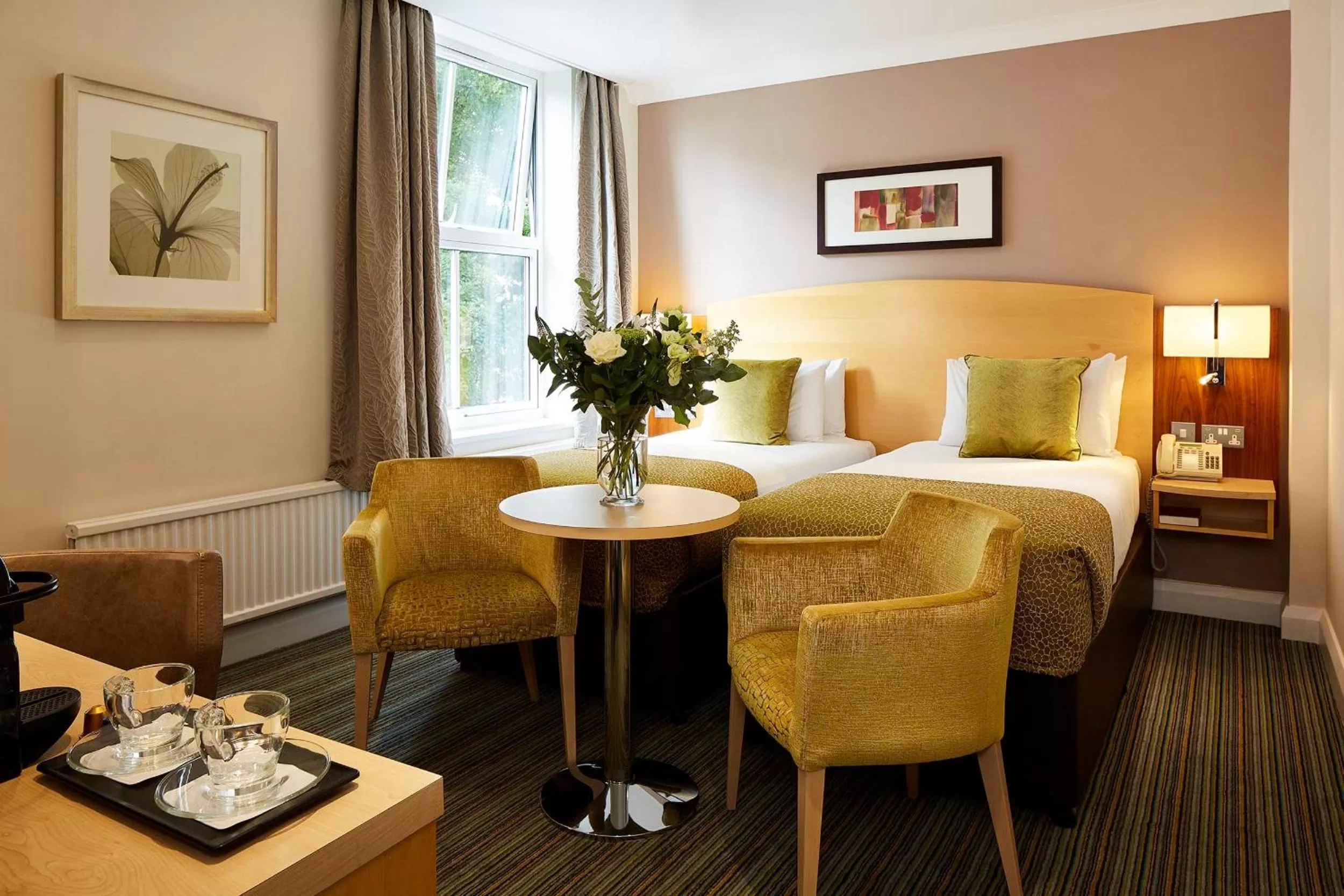 Photo of the whole room, Bed in The Abbey