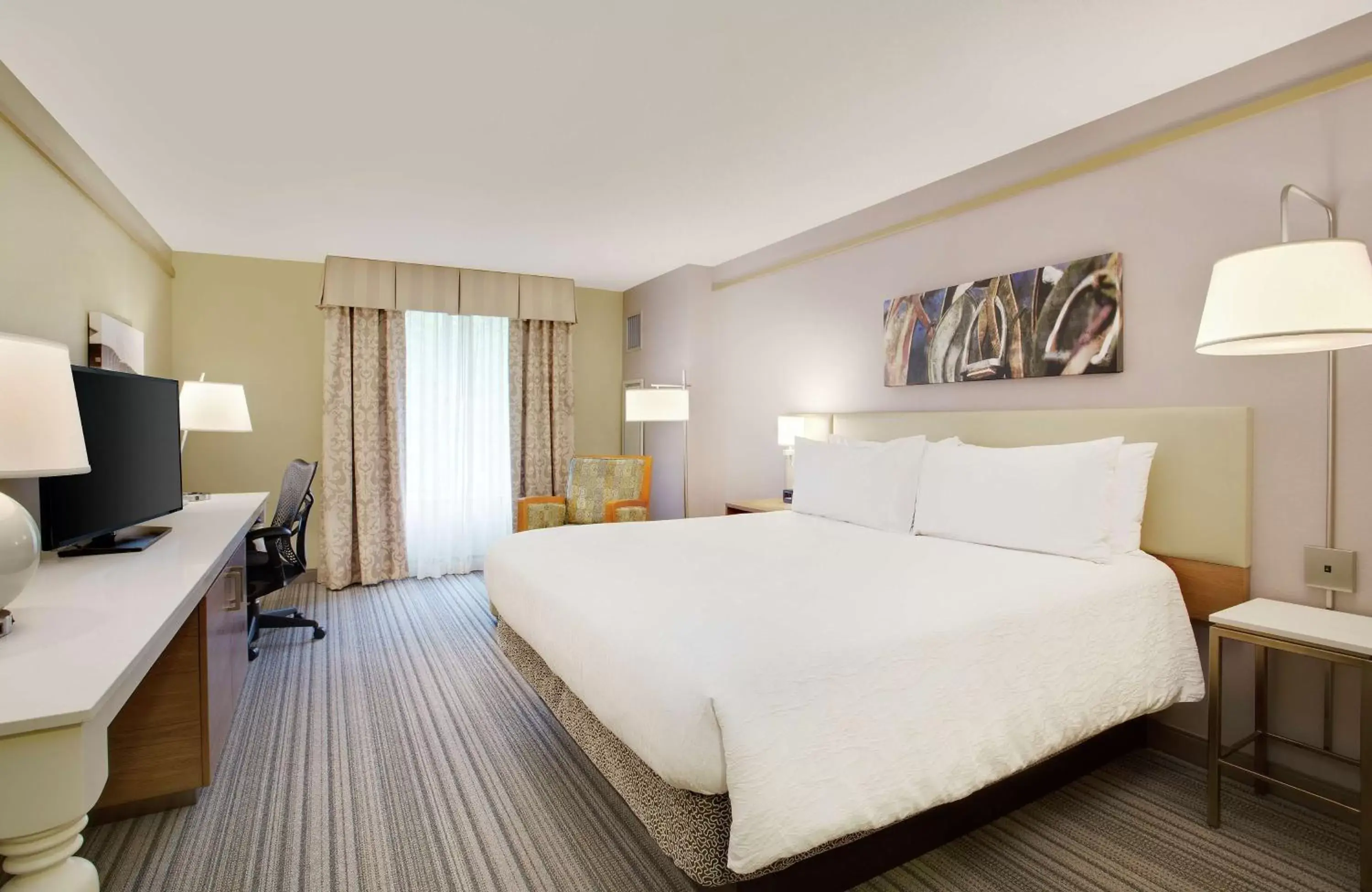 Bedroom, Bed in Hilton Garden Inn Saratoga Springs