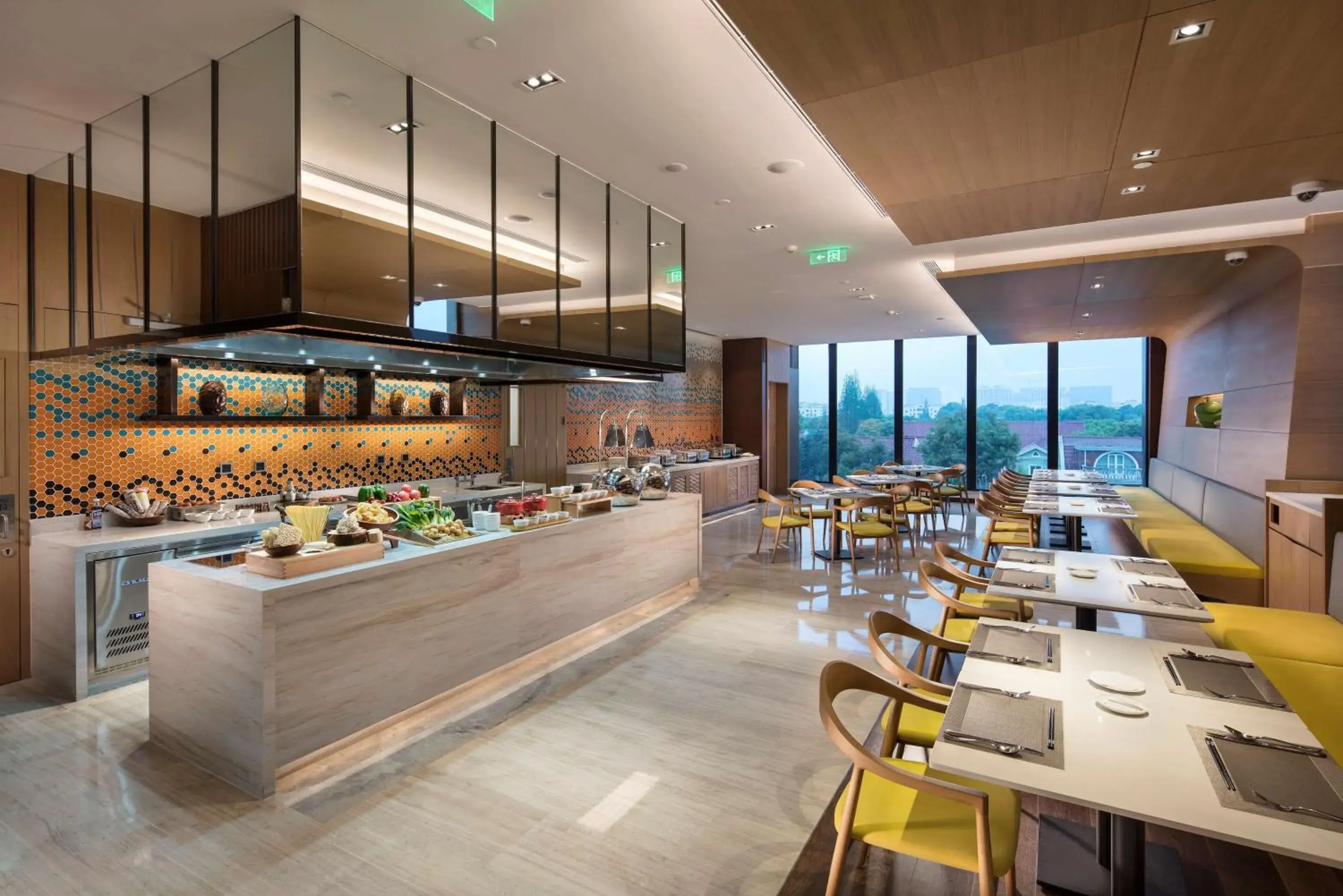 Restaurant/places to eat in Hilton Garden Inn Shanghai Hongqiao NECC Restaurant/places to eat in Hilton Garden Inn Shanghai Hongqiao NECC
