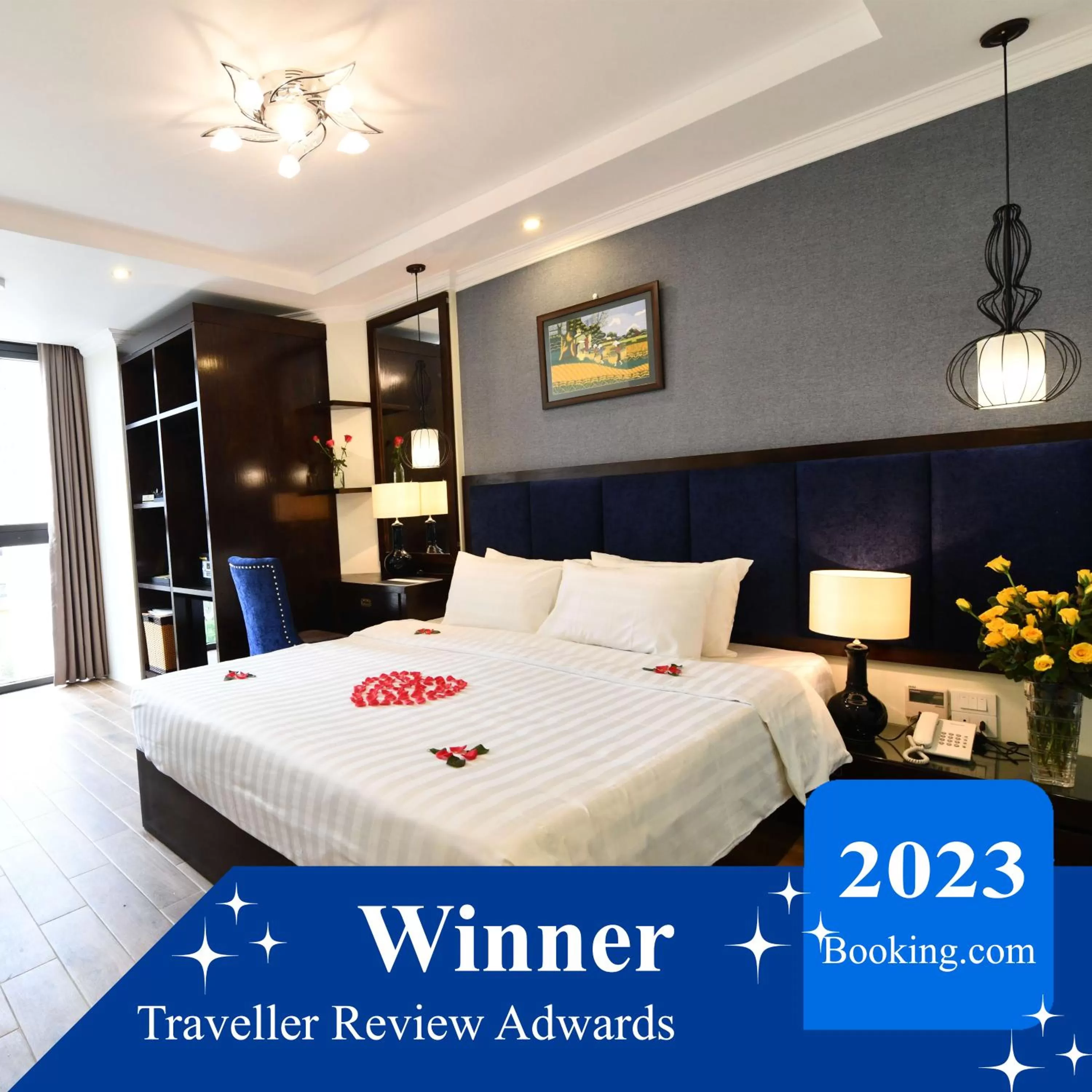 Bedroom in Bella Rosa Trendy Hotel & Spa