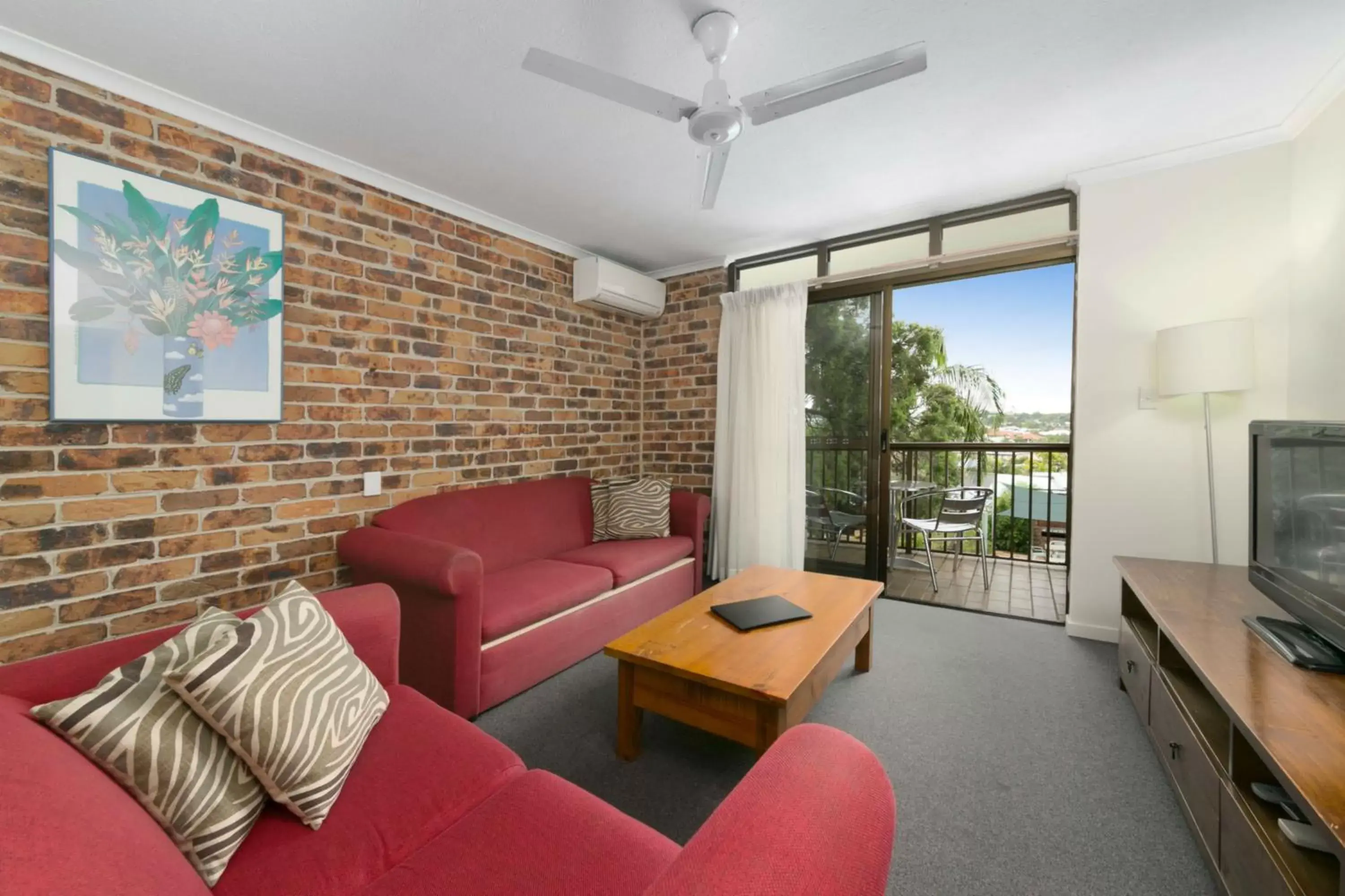 Living room, Seating Area in Toowong Villas