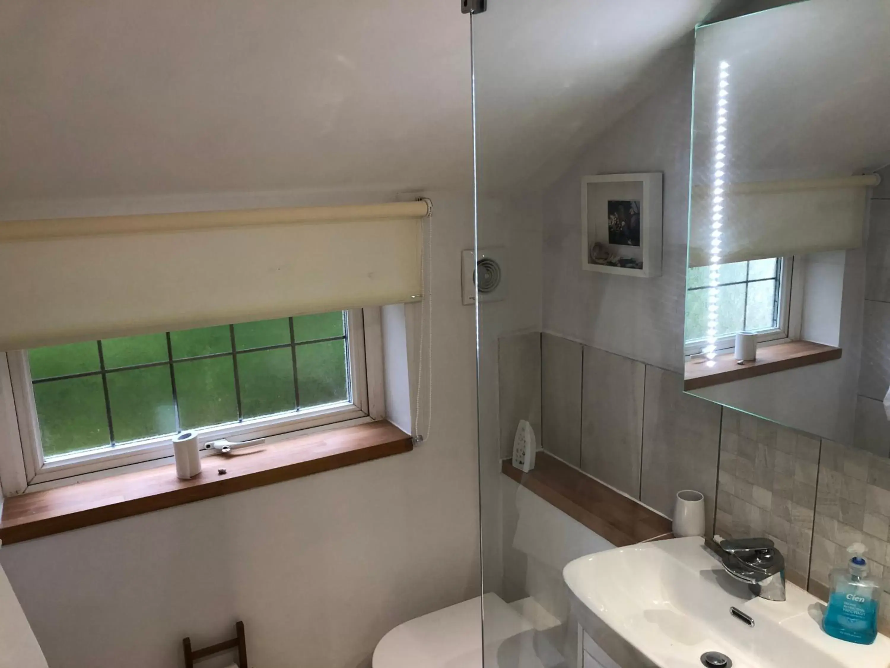 Shower, Bathroom in Priory Cottage Bodmin