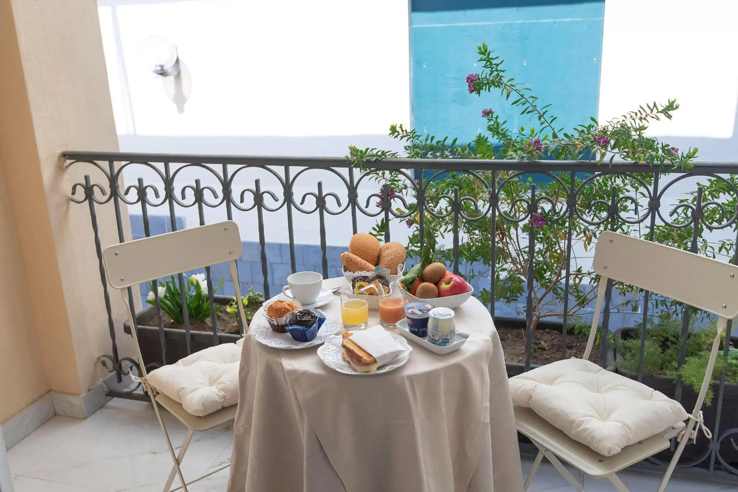 Continental breakfast in Hotel Fiorentina