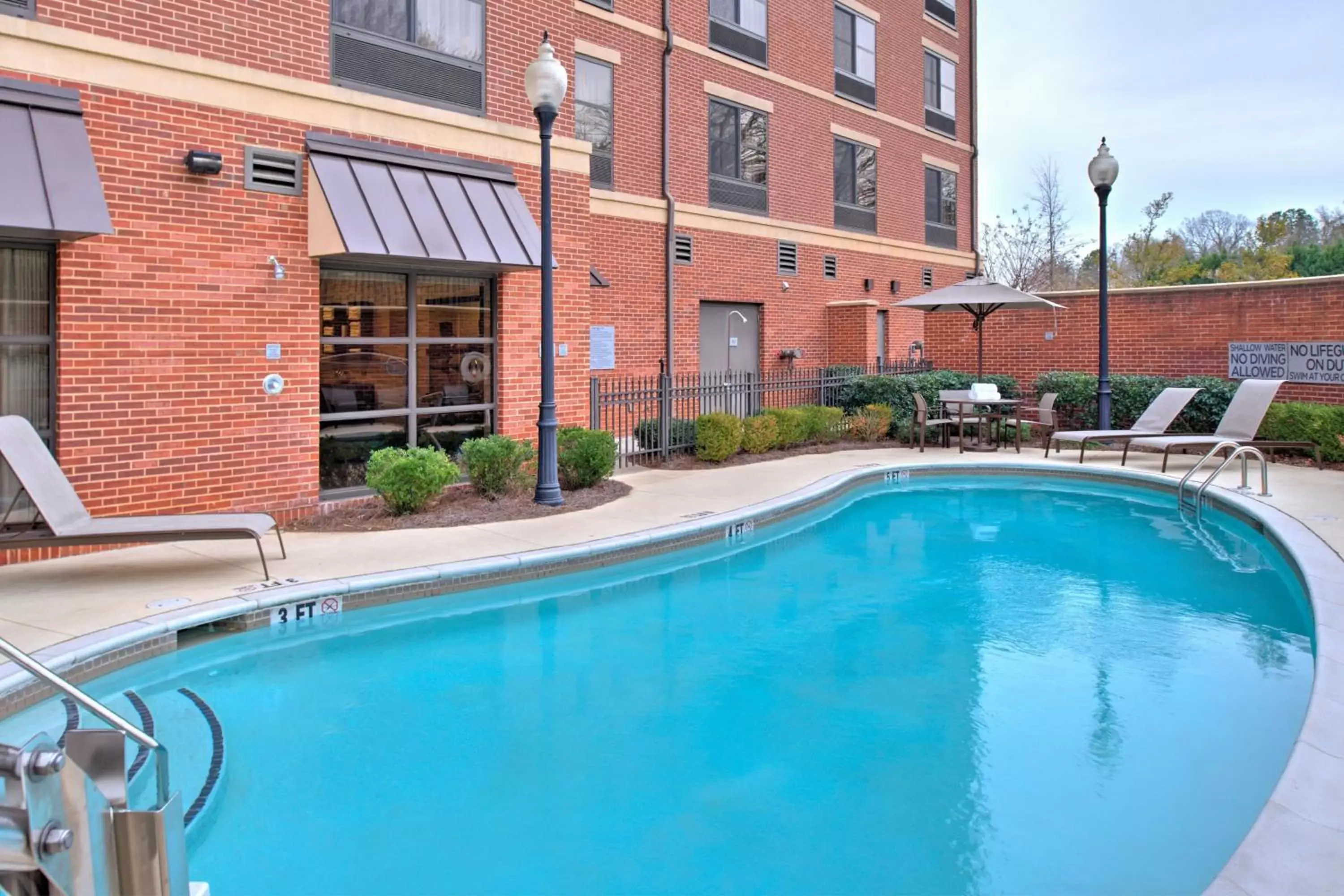 Swimming Pool in Courtyard Clemson