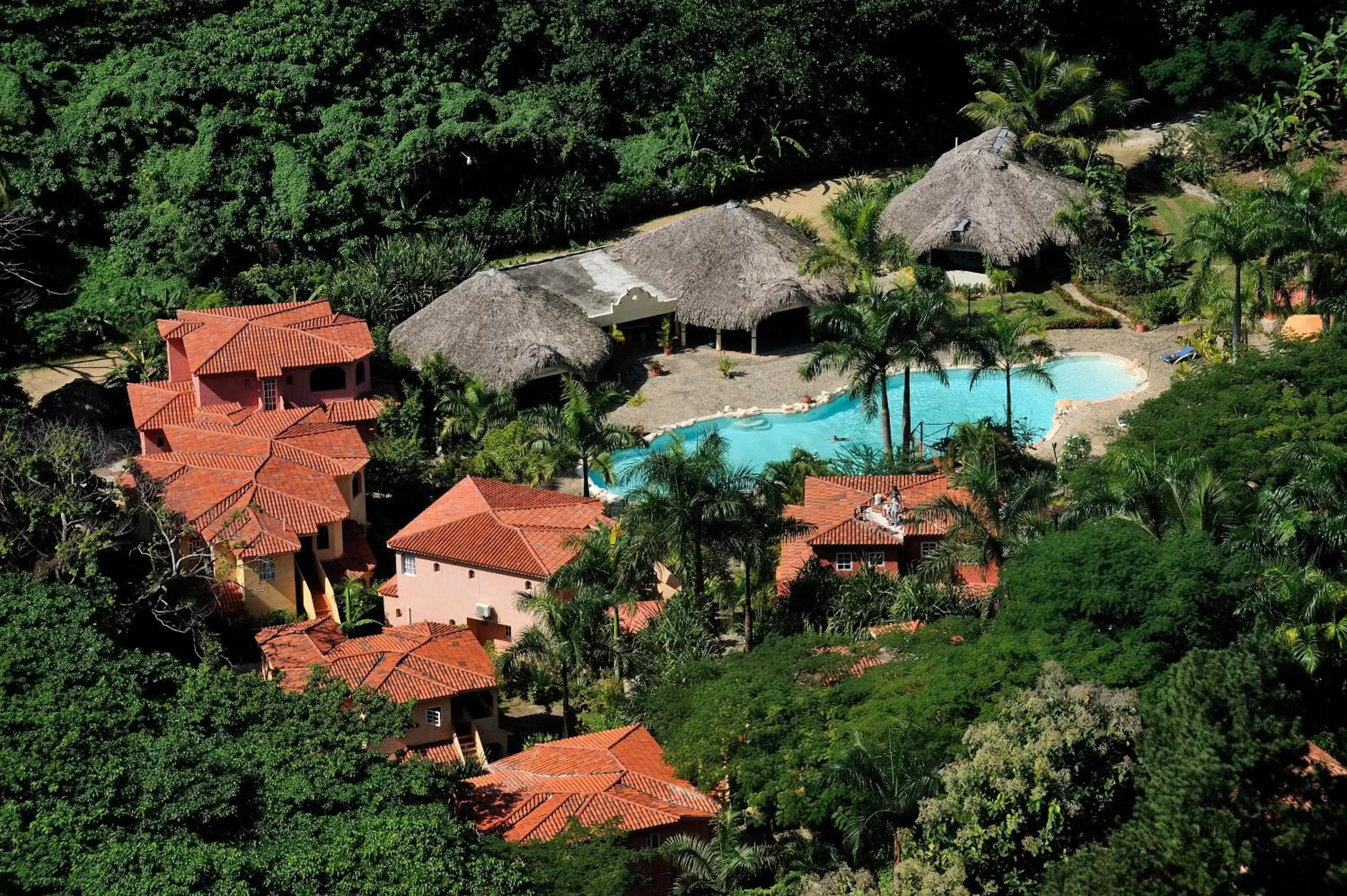 Swimming pool, Bird's-eye View in Hotel - Residencial Madrugada