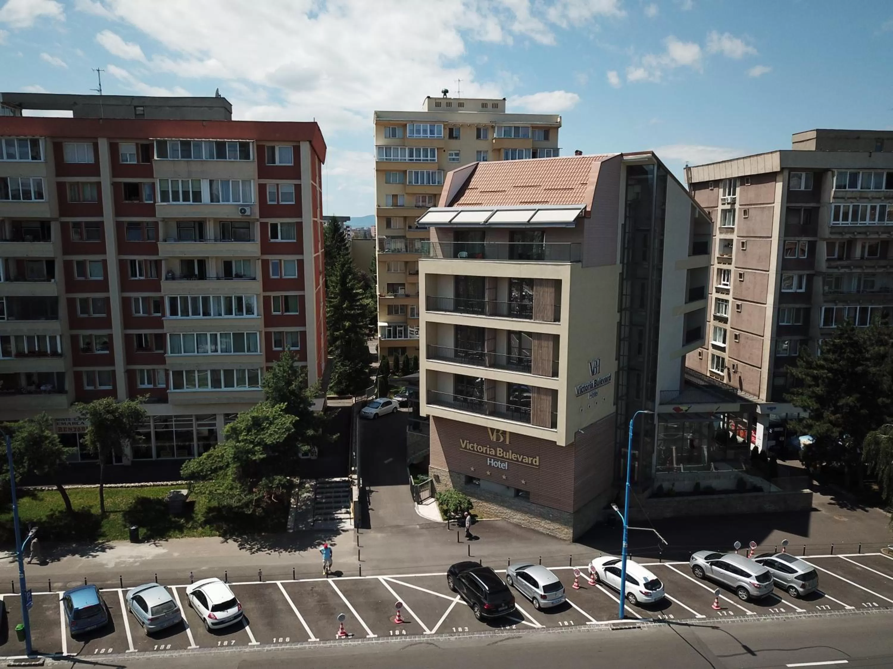 Property building in Victoria Bulevard Hotel