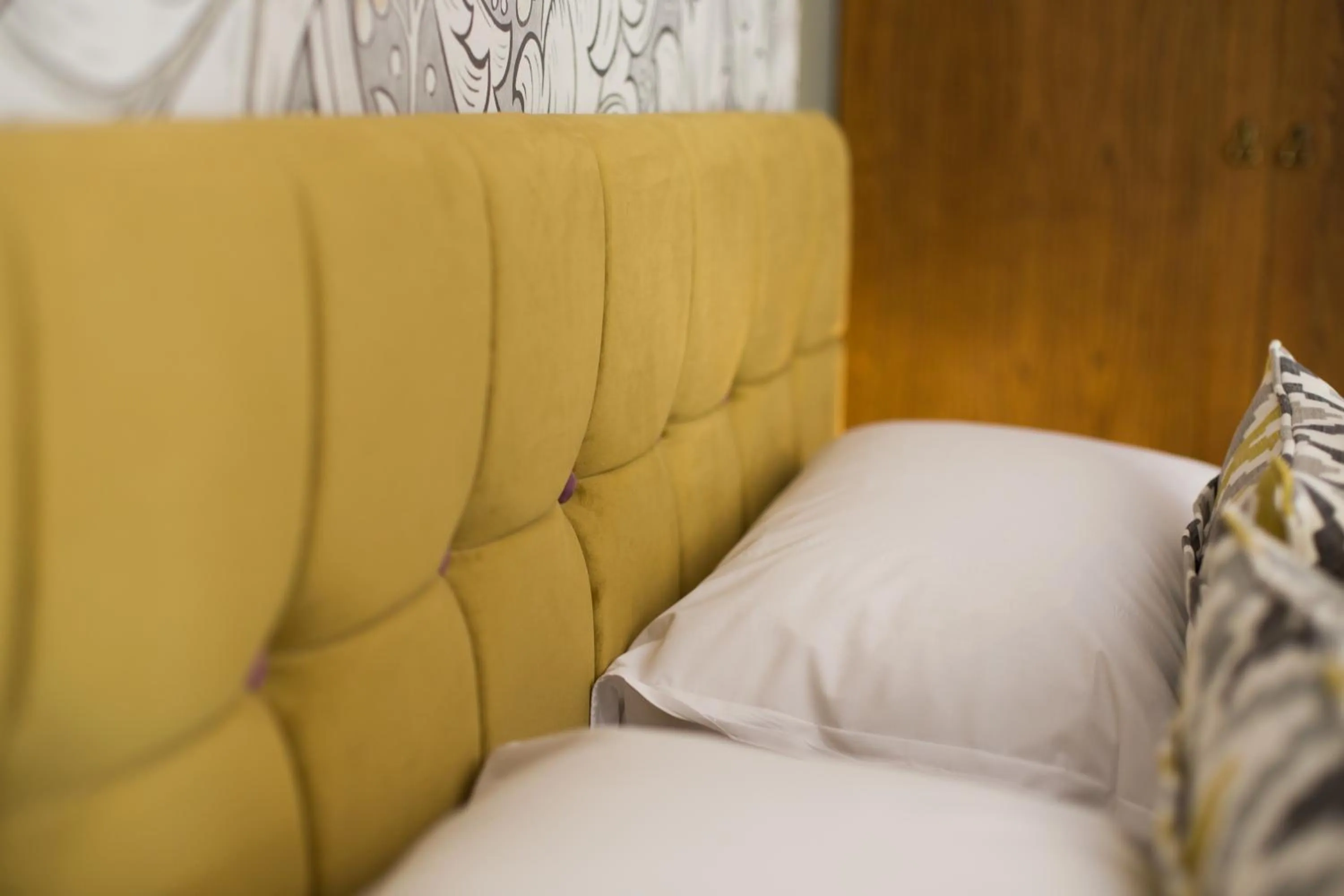 Decorative detail, Bed in The Stanneylands