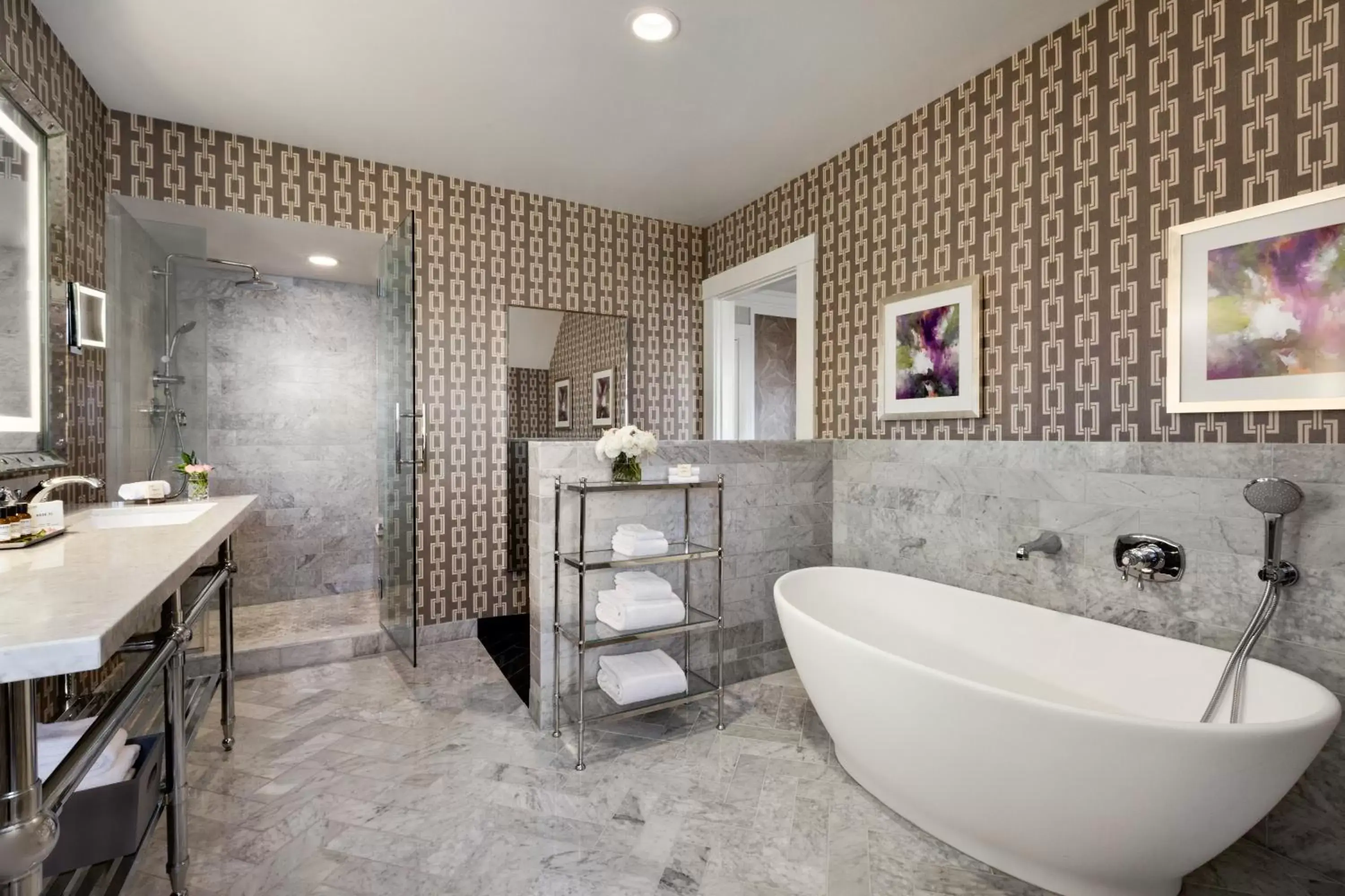 Bathroom in The Claremont Club & Spa, A Fairmont Hotel