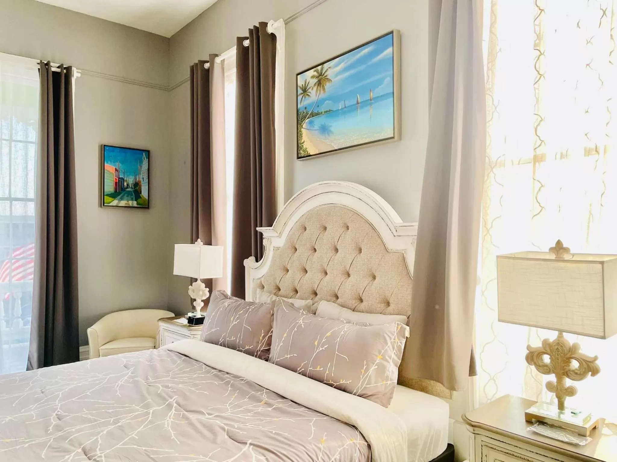 Bedroom, Bed in The George Manor