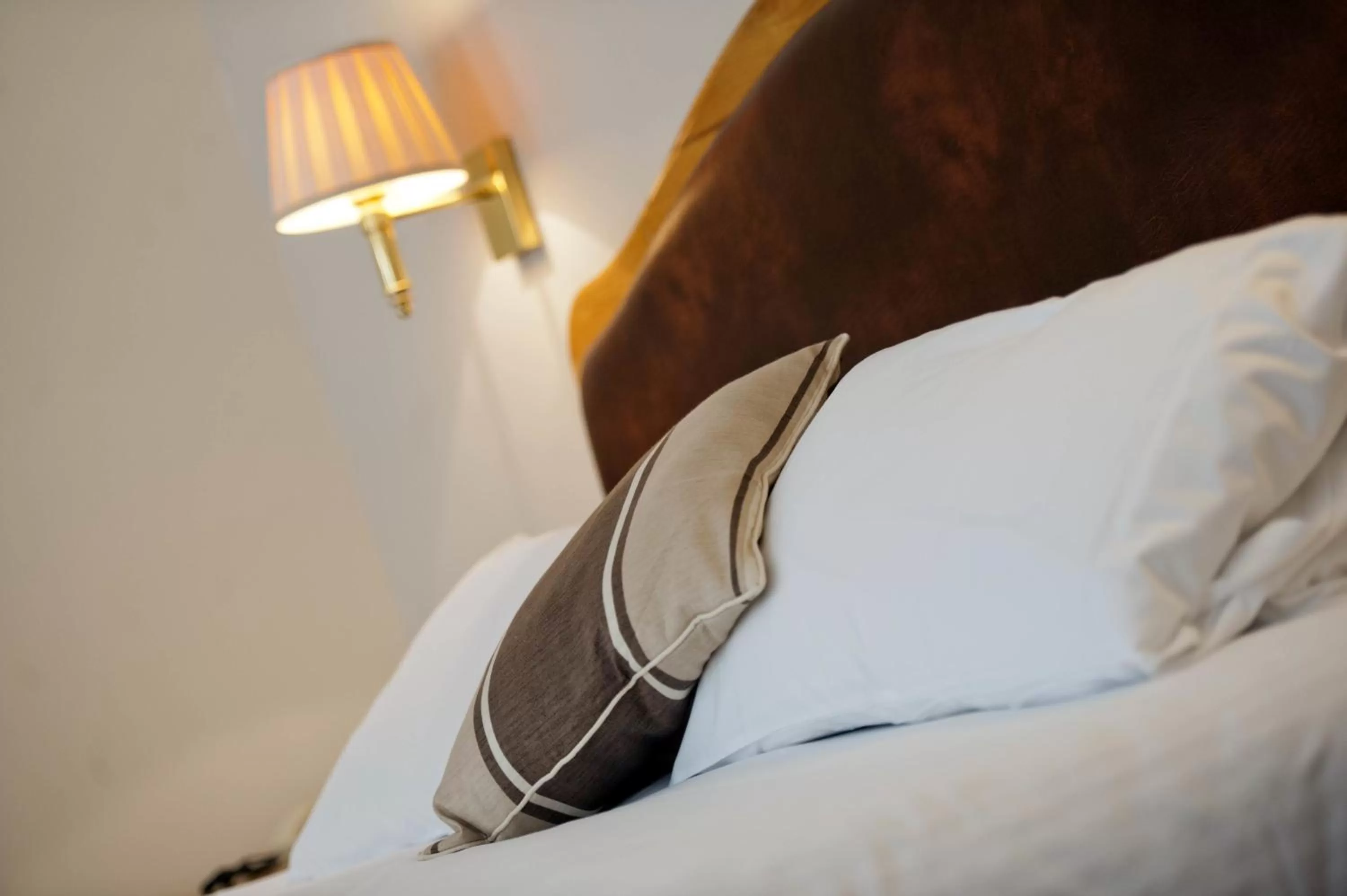 Decorative detail, Bed in Penmere Manor Hotel