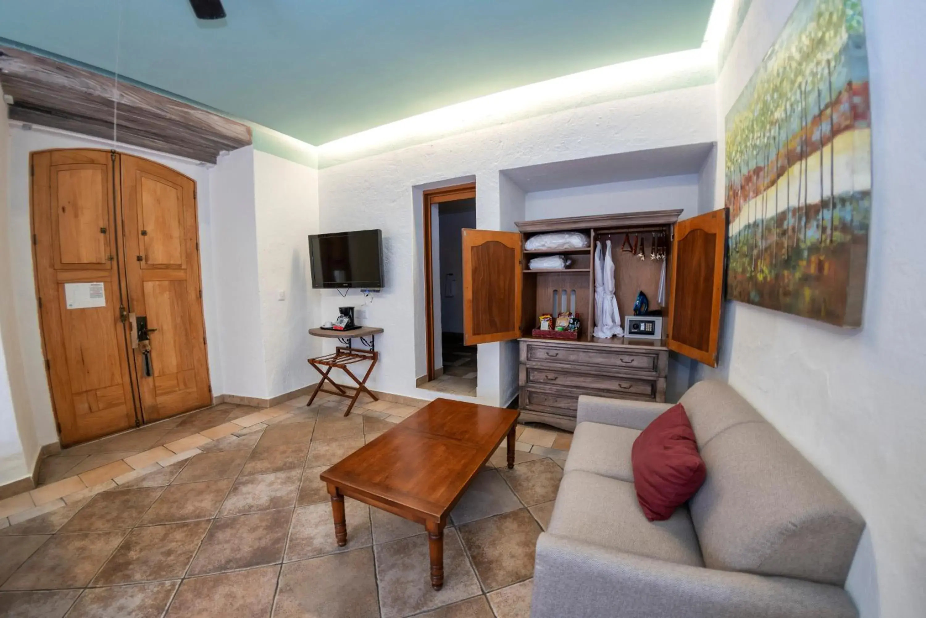 Coffee/tea facilities, Seating Area in Casa De Sierra Azul