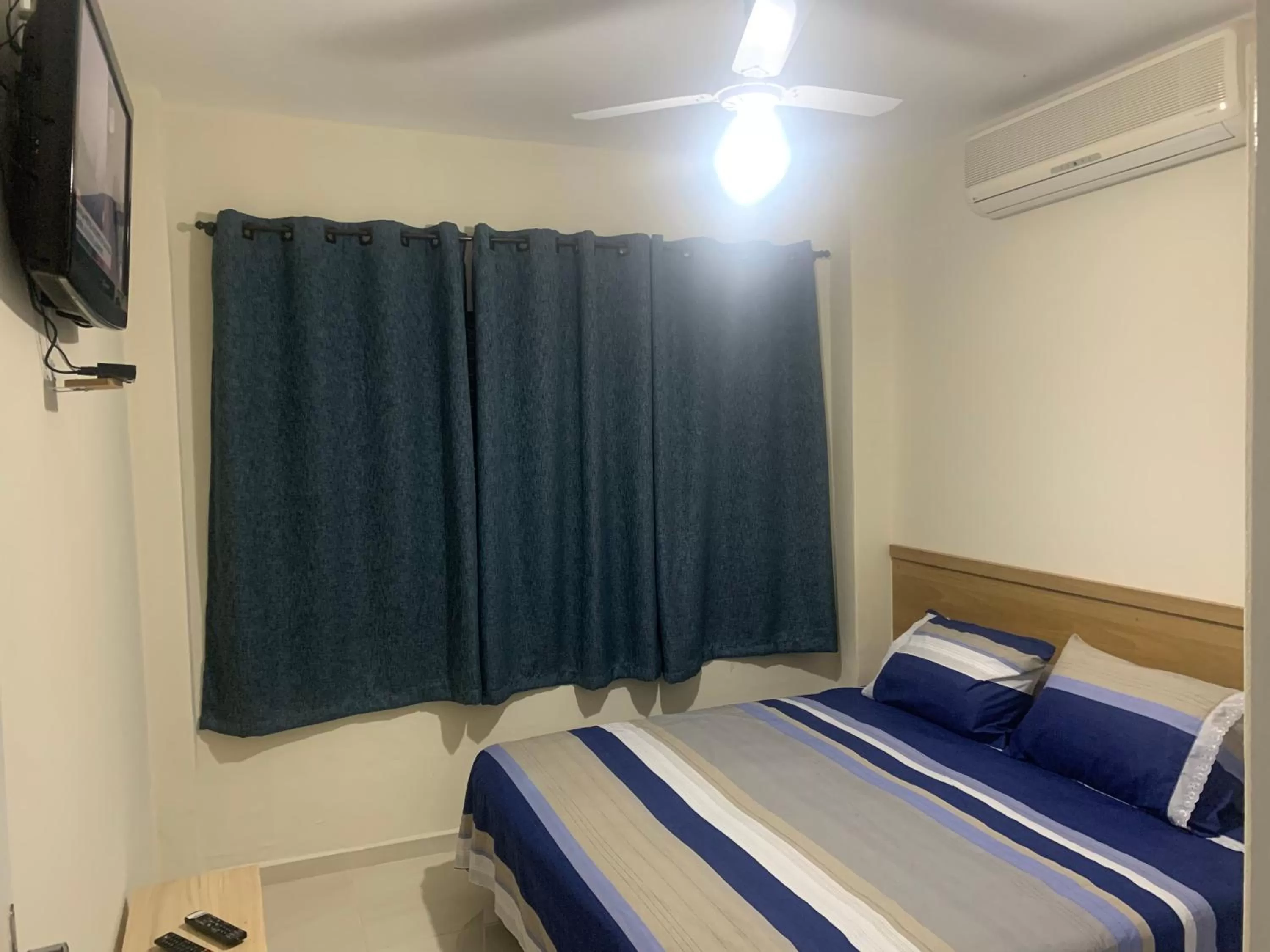 Bed in Ananda pousada chalé