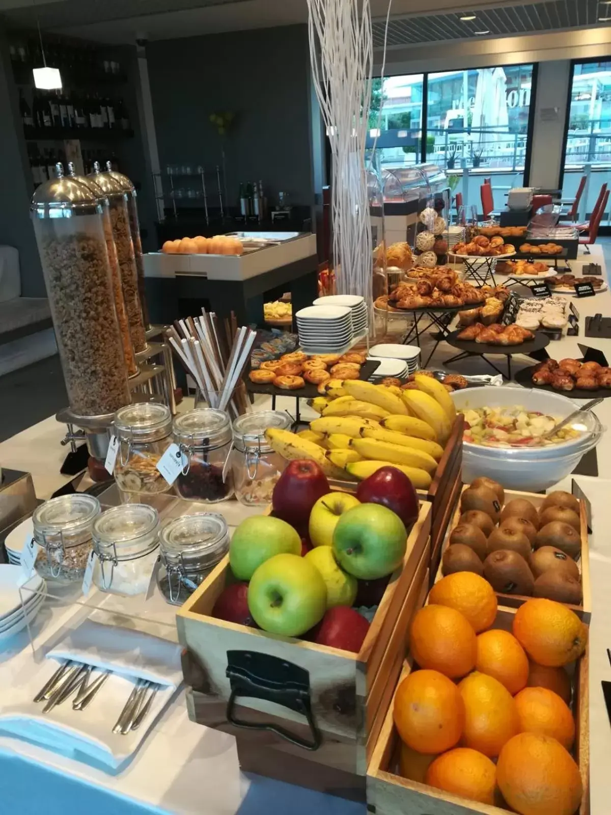 Buffet breakfast in Best Western Hotel Rome Airport