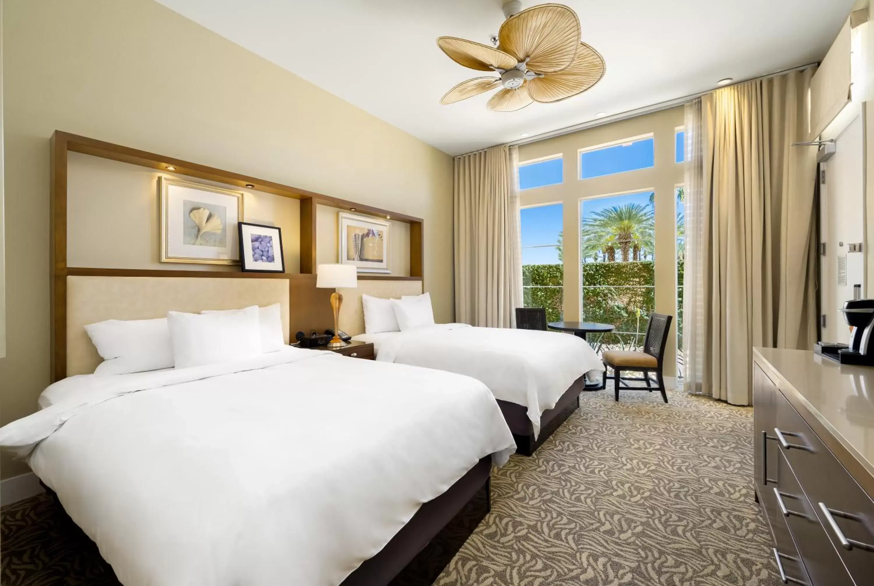 fireplace, Bed in Hyatt Regency Indian Wells Resort & Spa