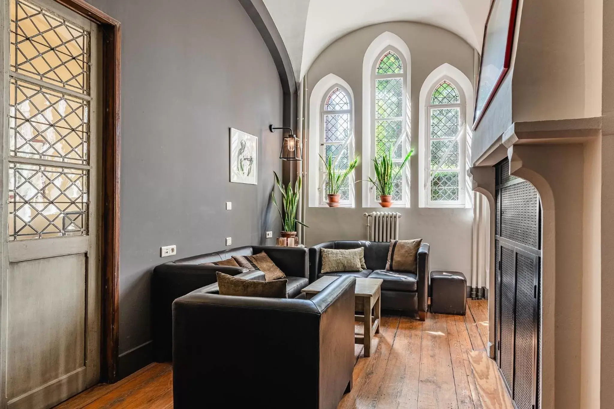 Seating Area in Hotel Monasterium PoortAckere