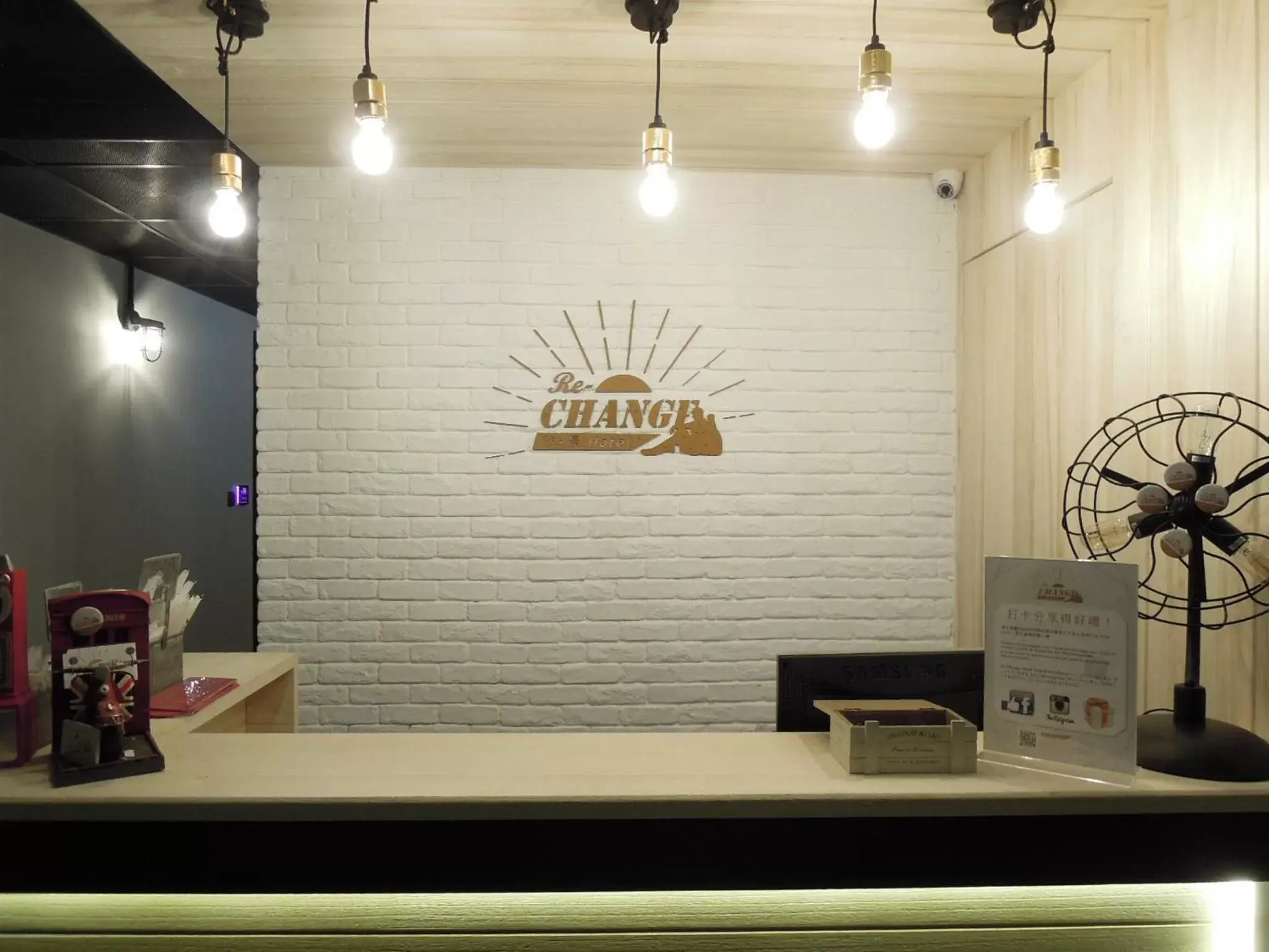 Property building in Re-Change Hotel Taipei Property building in Re-Change Hotel Taipei