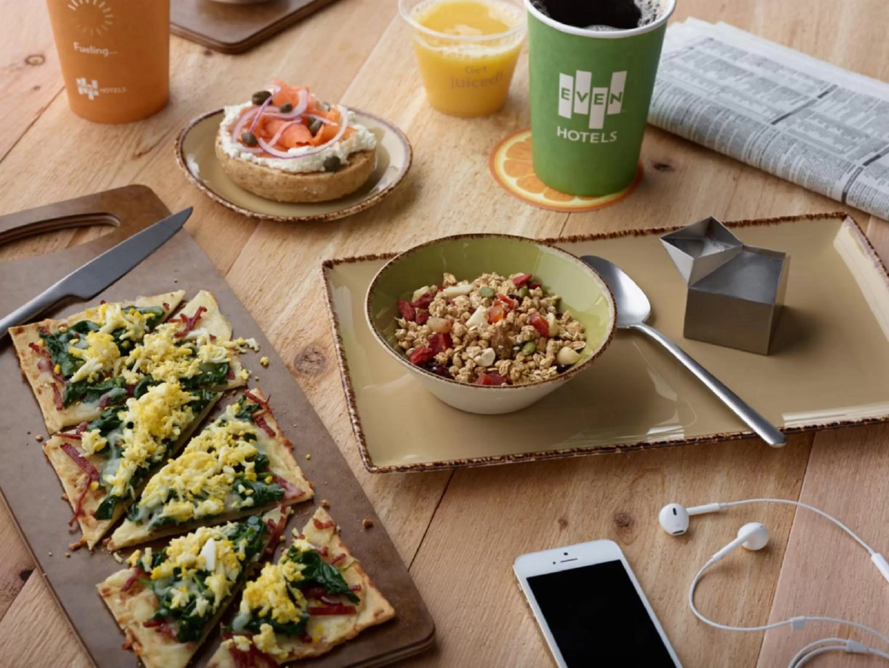 Food close-up in EVEN Hotel Norwalk by IHG